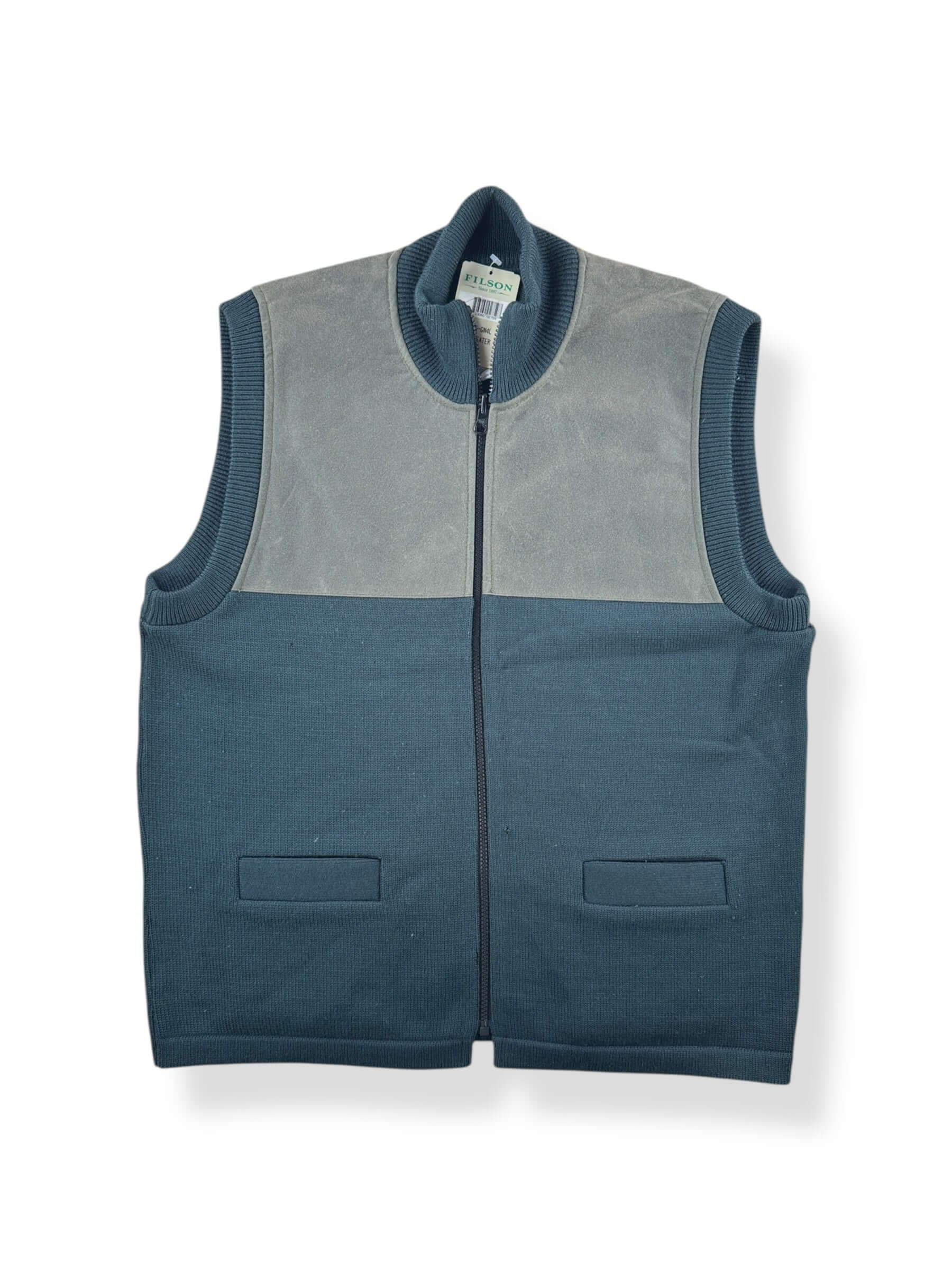 Front of Vintage NOS FIlson Guide Sweater Vest SZ L
