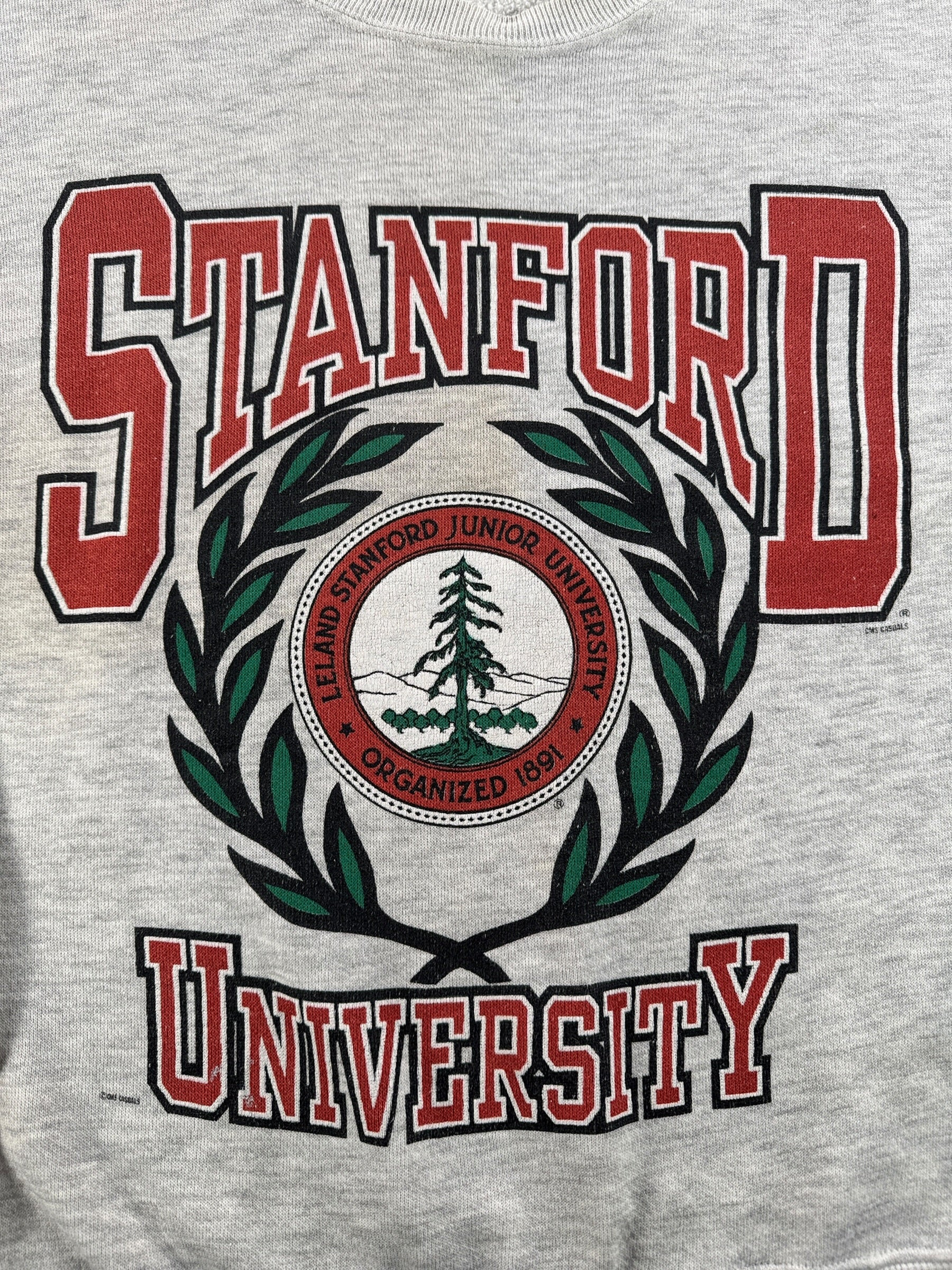 Graphic of Vintage Stanford Crewneck SZ L