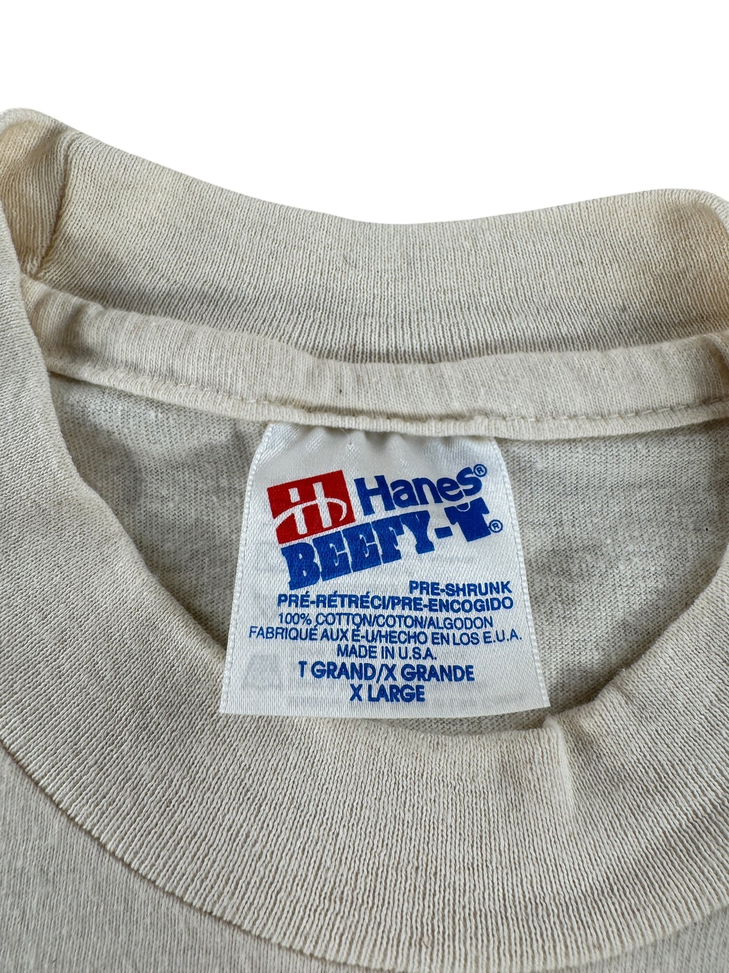 Tag on Vintage Autographed Stanley Mouse Tee SZ XL