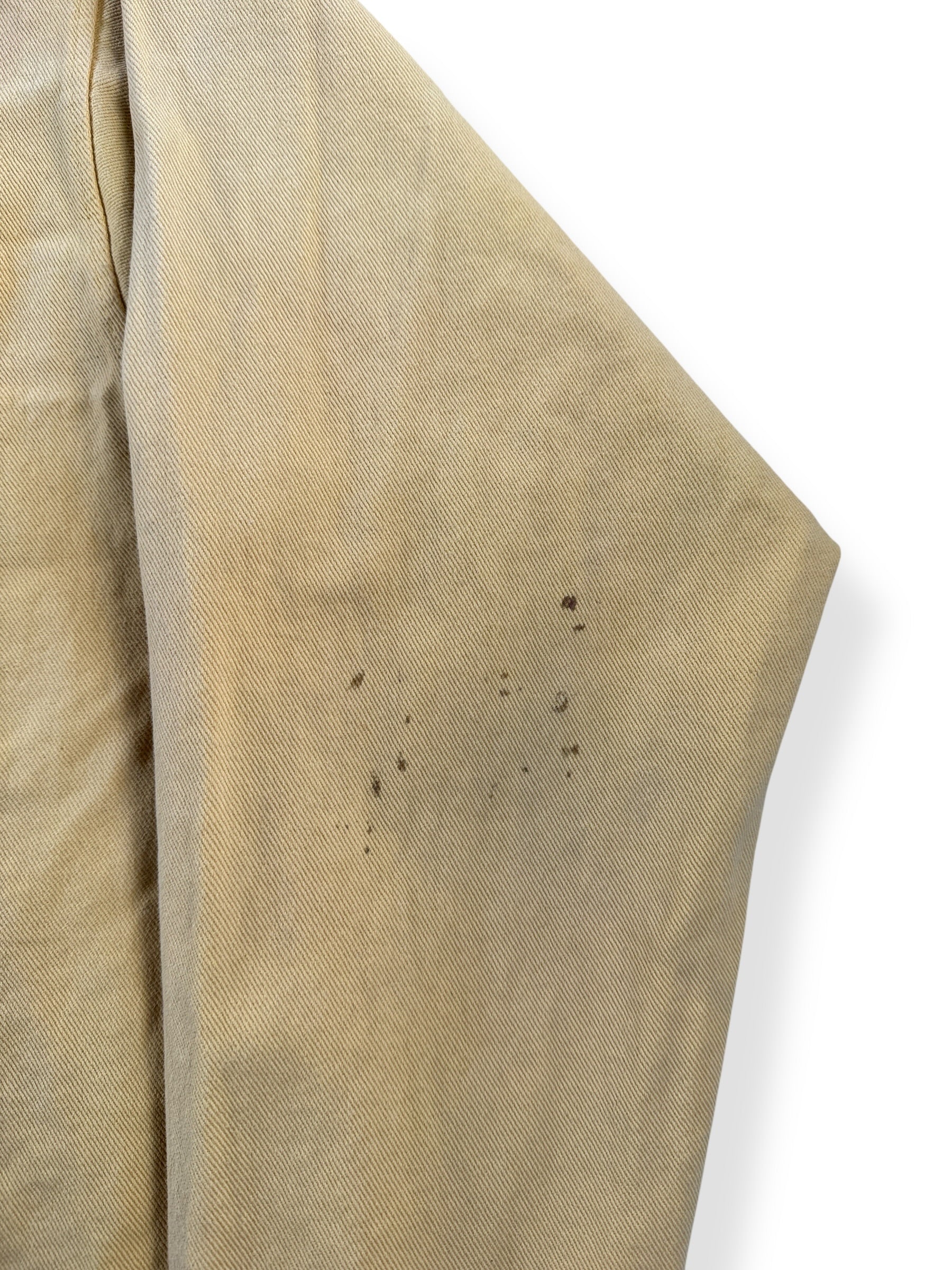 Stains on Vintage Cropped Fishermans Smock SZ XL