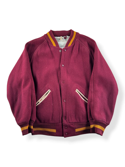 Front of Vintage Plain Jane Varsity Jacket SZ L