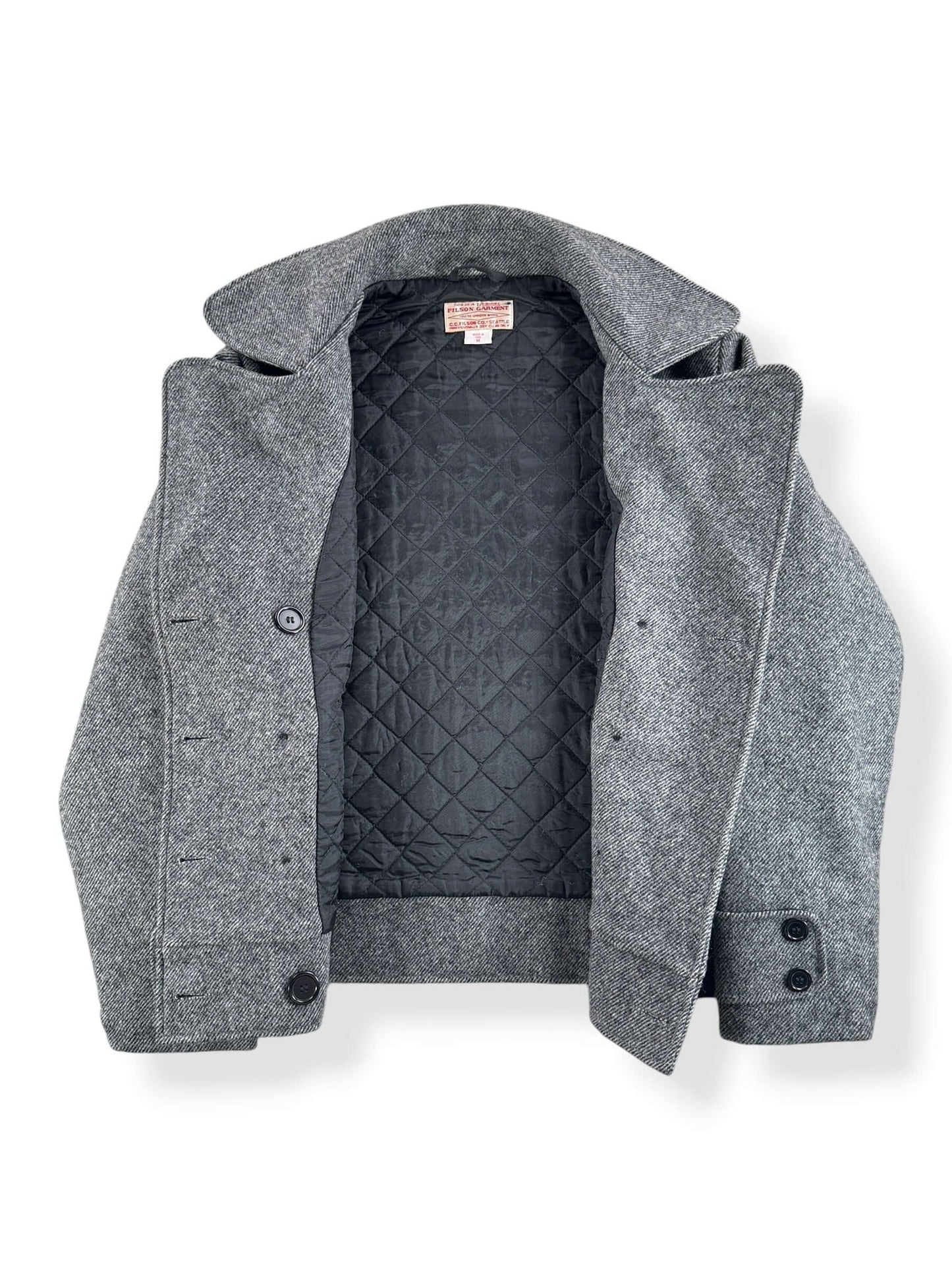 Inside of Filson Ladies Herringbone Motorcycle Jacket SZ M
