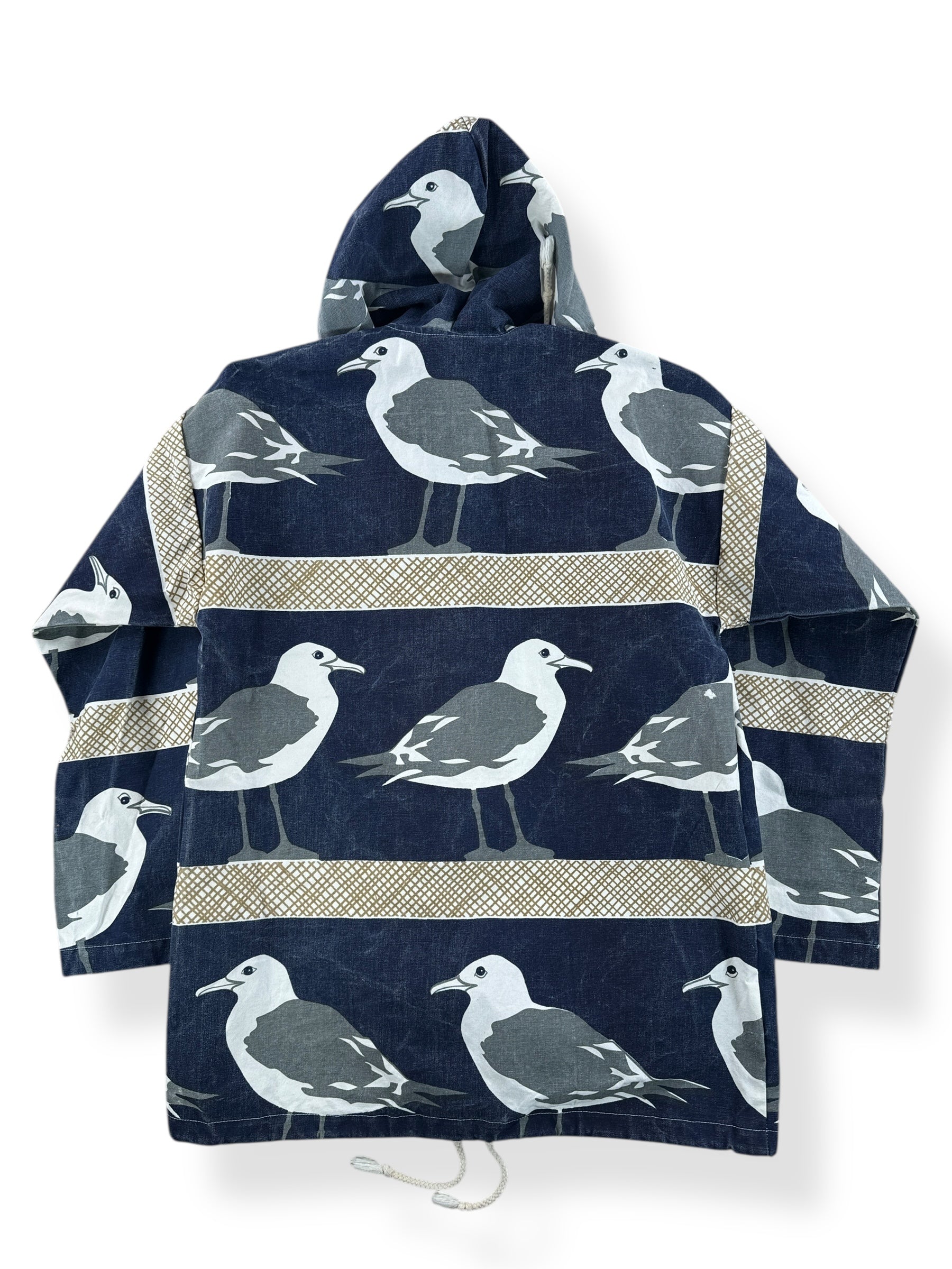 Back of Vintage Michigan Rag Company Seagull Jacket SZ S/M