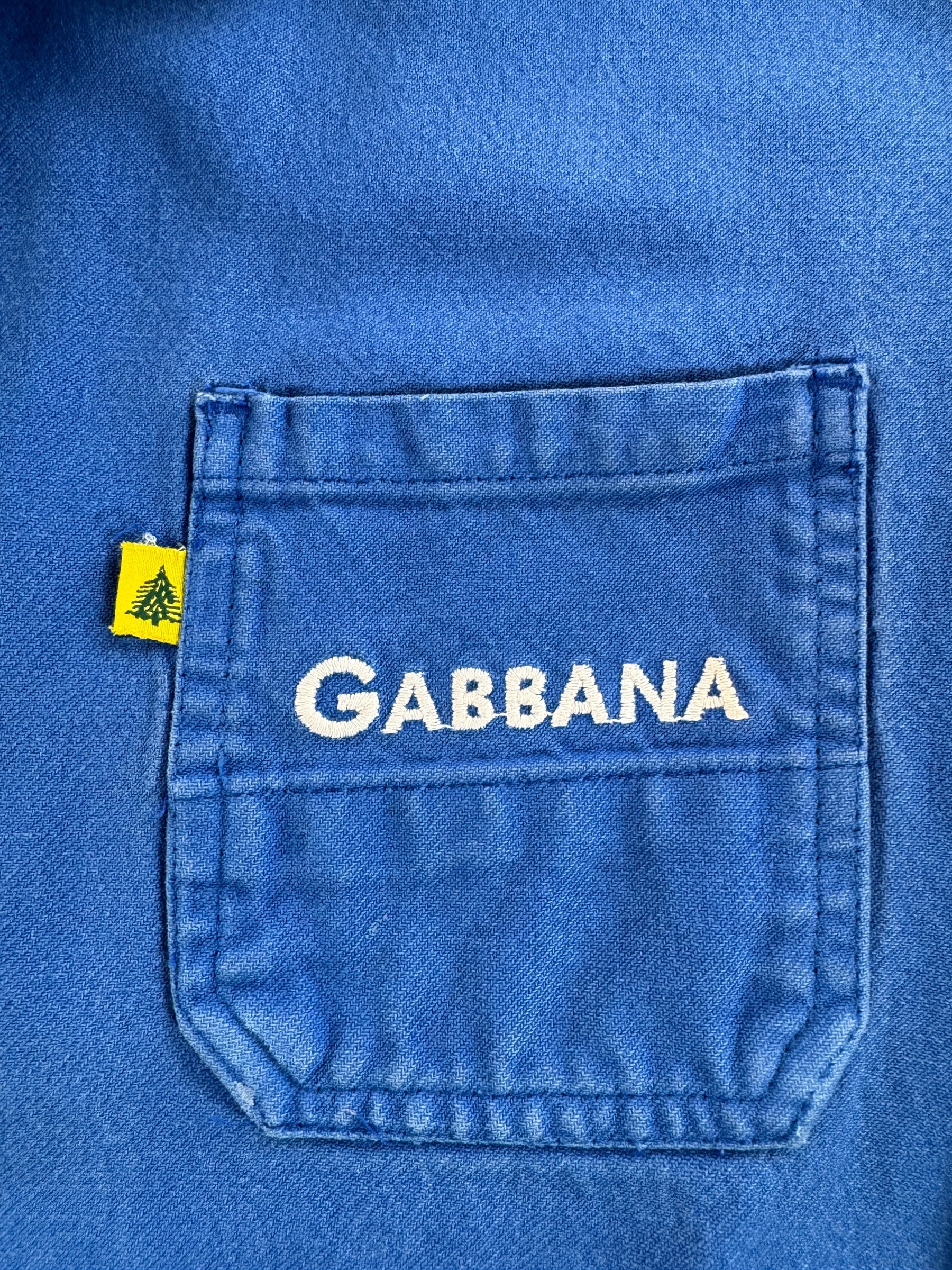 Pocket on Vintage "Gabbana" French Chore Coat SZ L