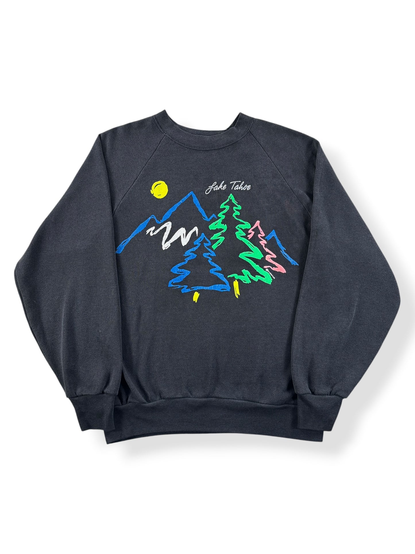 Front of Vintage Lake Tahoe Crewneck SZ M (Fits S)