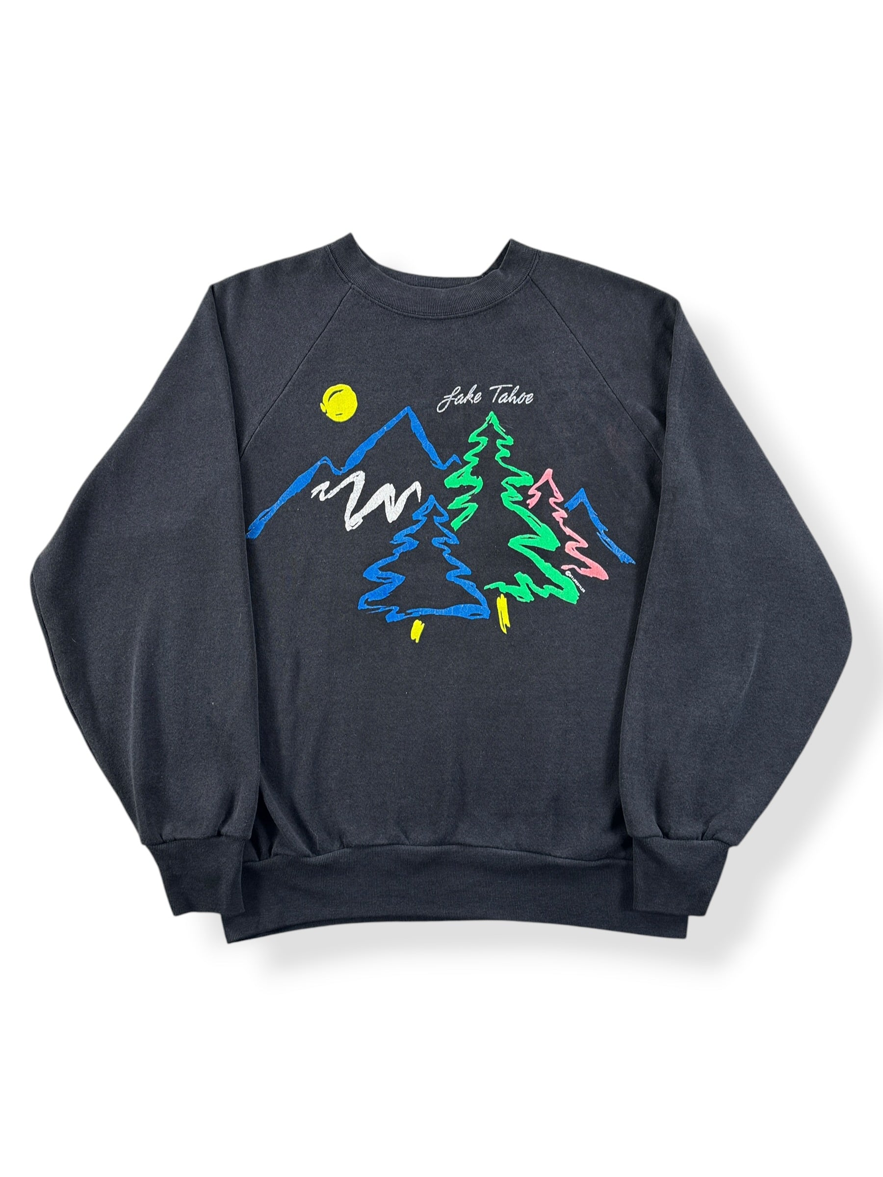 Front of Vintage Lake Tahoe Crewneck SZ M (Fits S)