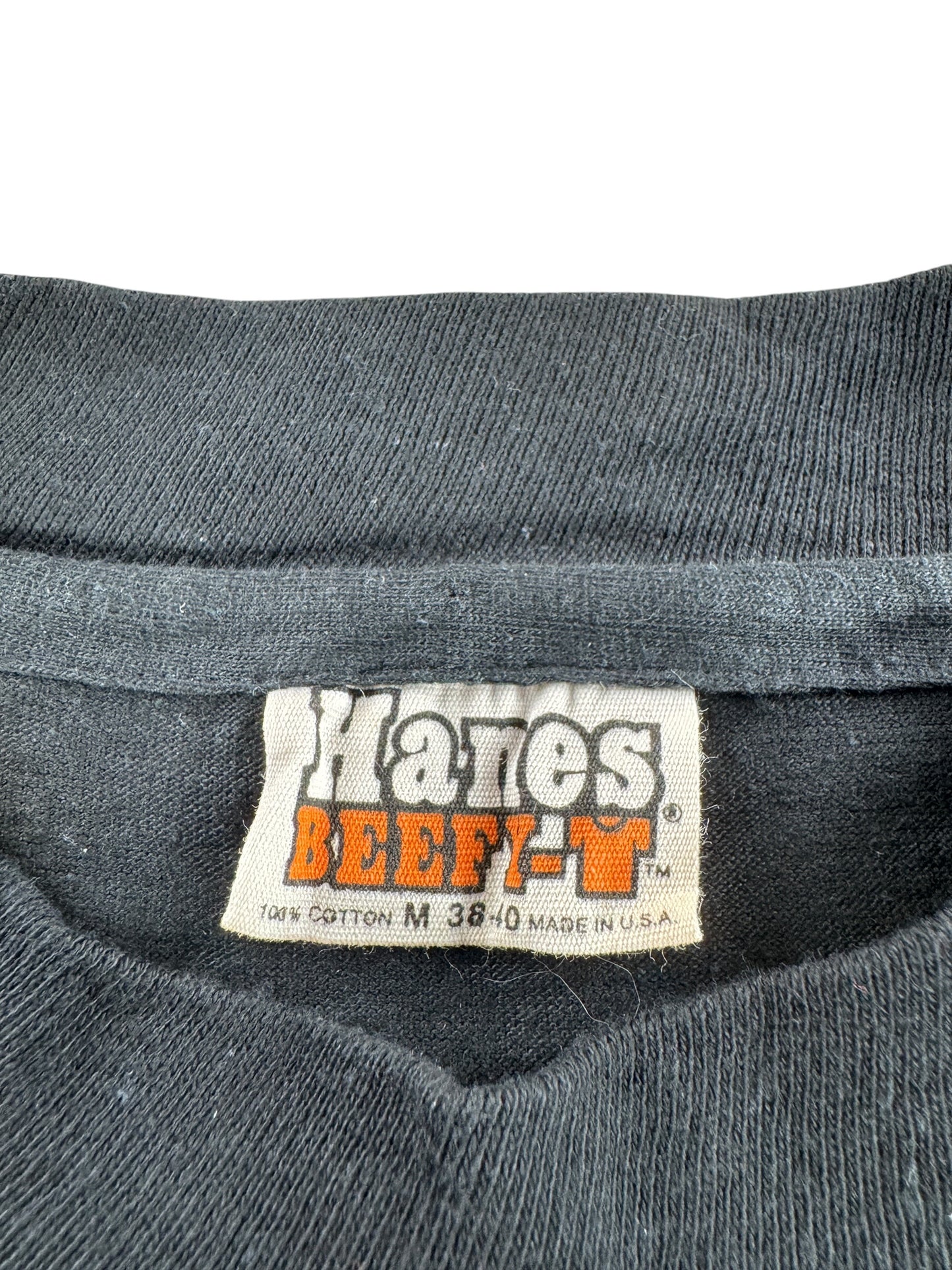 Tag on Vintage Bellevue Harley Davidson Logo Tee SZ M (Fits S)