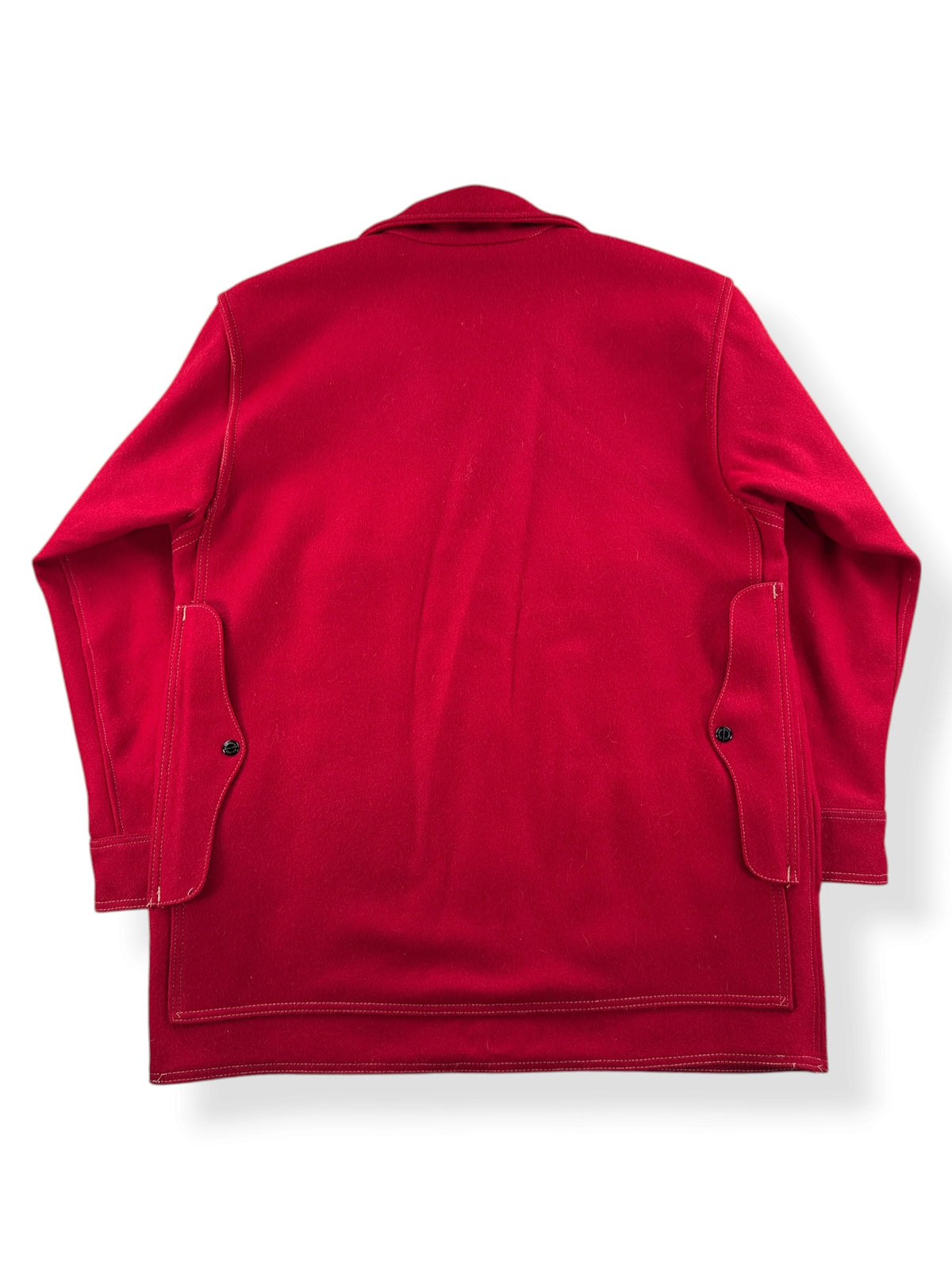 Back of Filson Limited Edition 1897 Collection Scarlet Cruiser SZ L