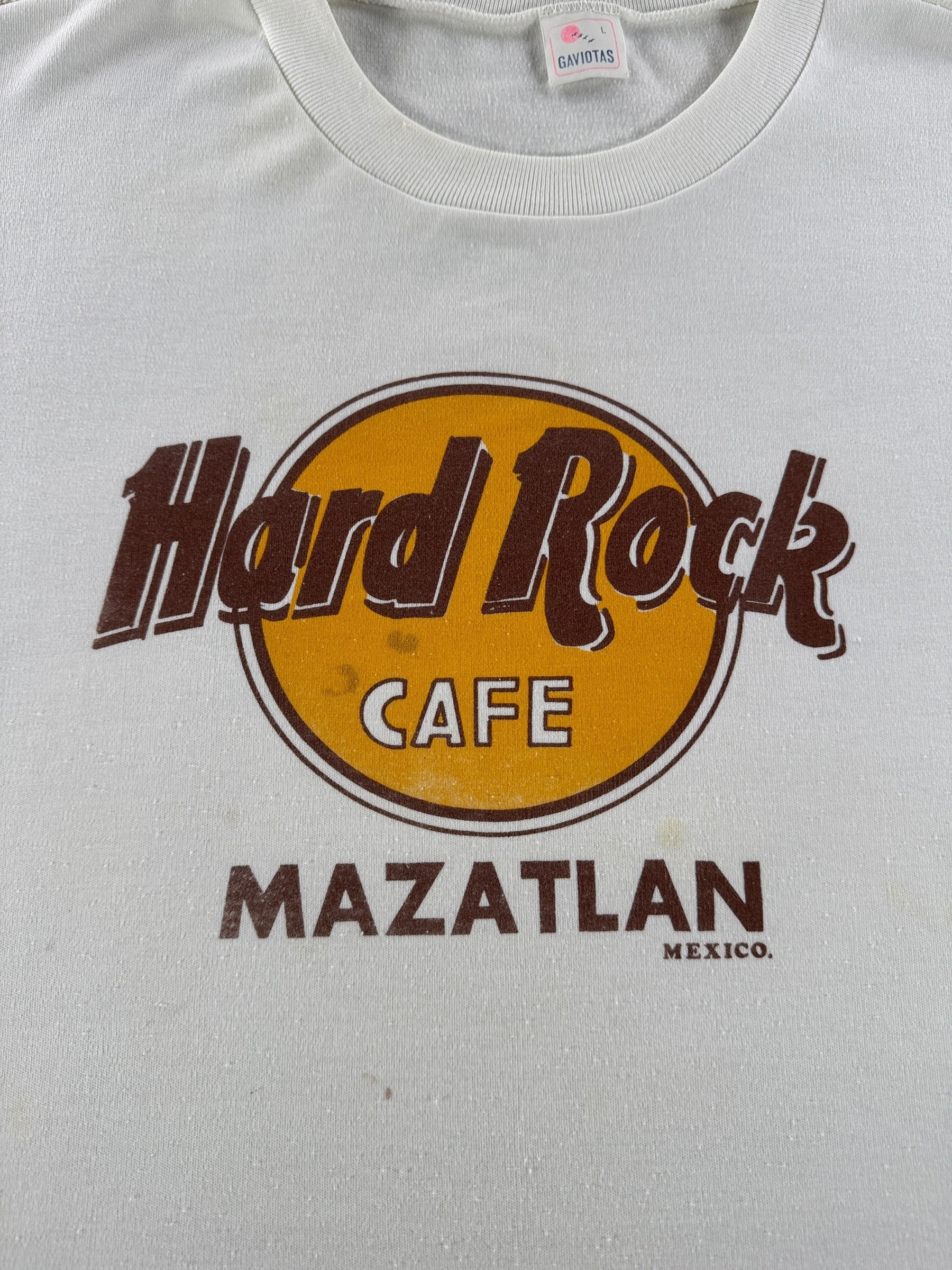 Graphic of Vintage Hard Rock Bootleg Tee SZ L