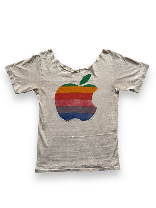 front of Vintage Thrashed Apple Tee SZ S