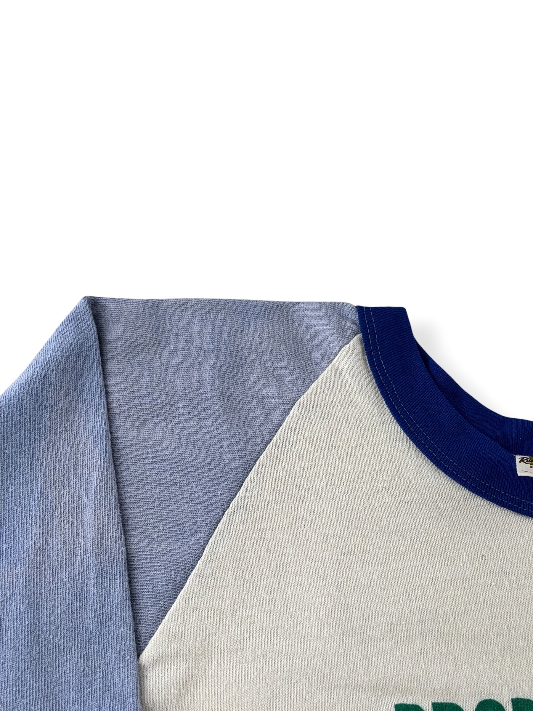Faded shoulder on Vintage 70's Seahawks Raglan Tee SZ XL (Fits M)
