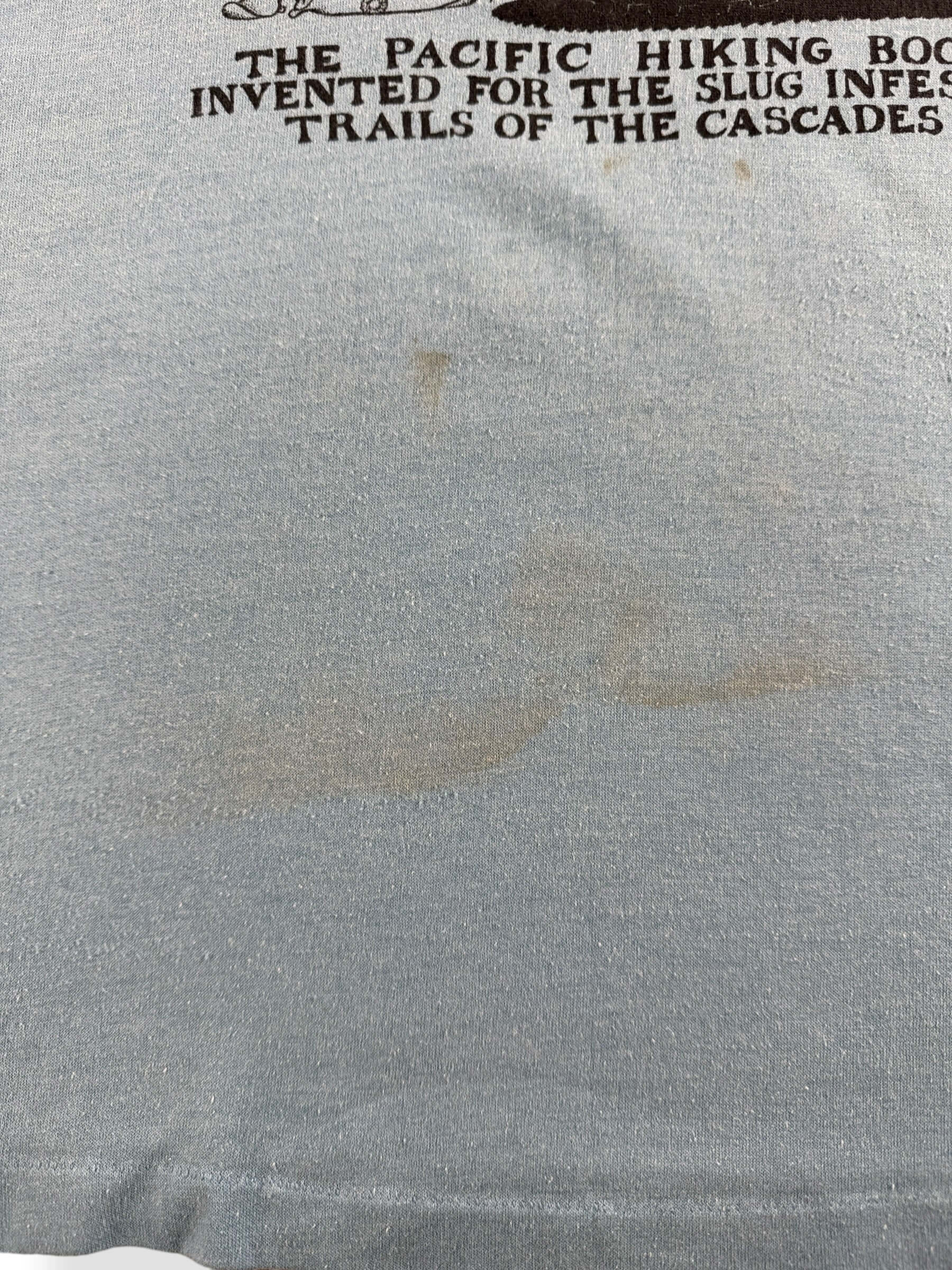 Staining on Vintage Great Oregon Inventions Tee SZ XL (Fits L)