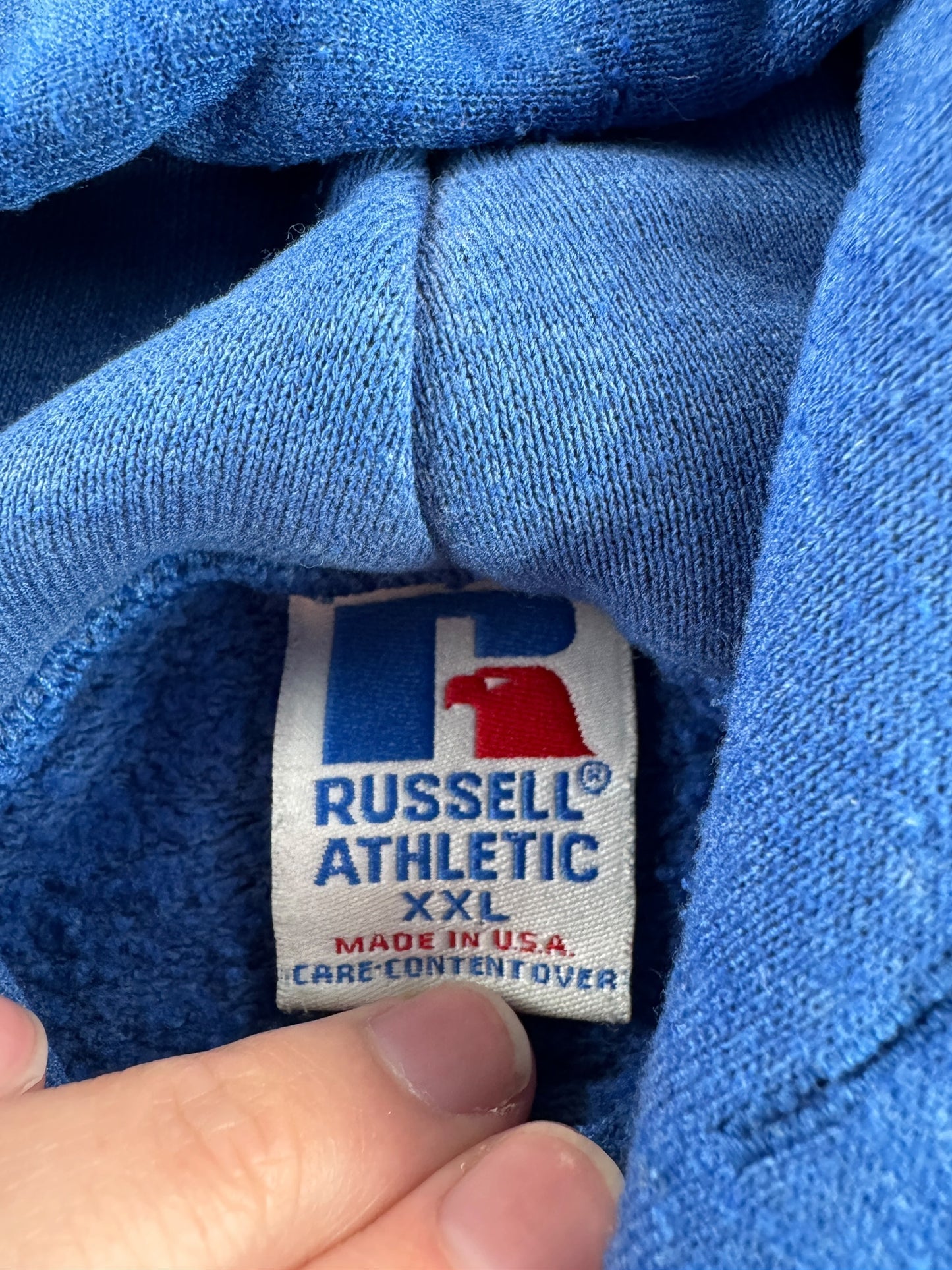 Tag on Vintage Distressed Turlock High Hoodie SZ XXL