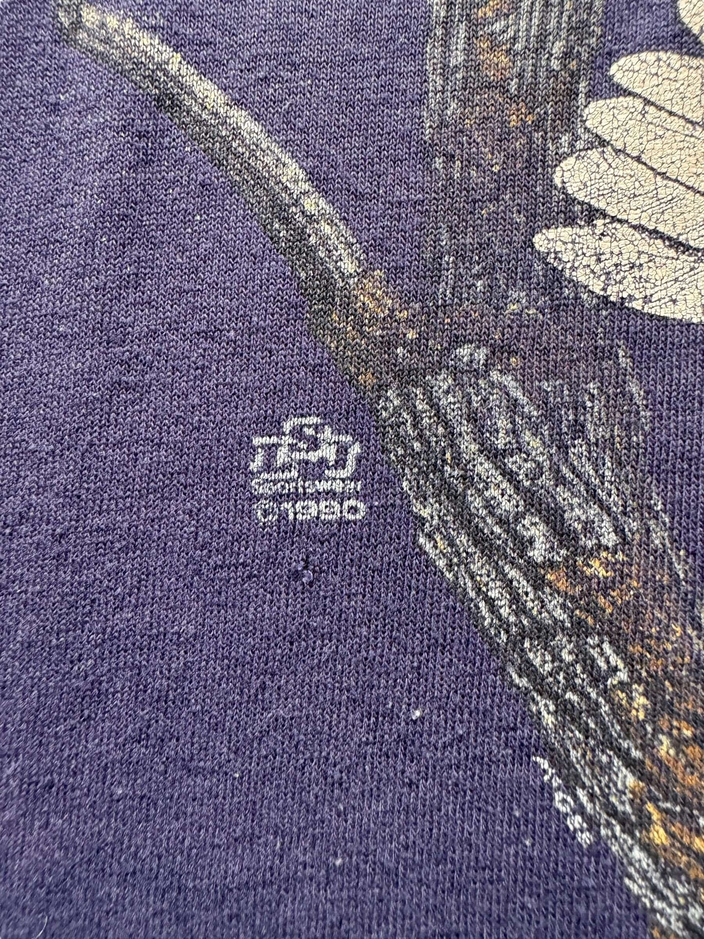 trademark date on Vintage 1990 Eagle Tee SZ L