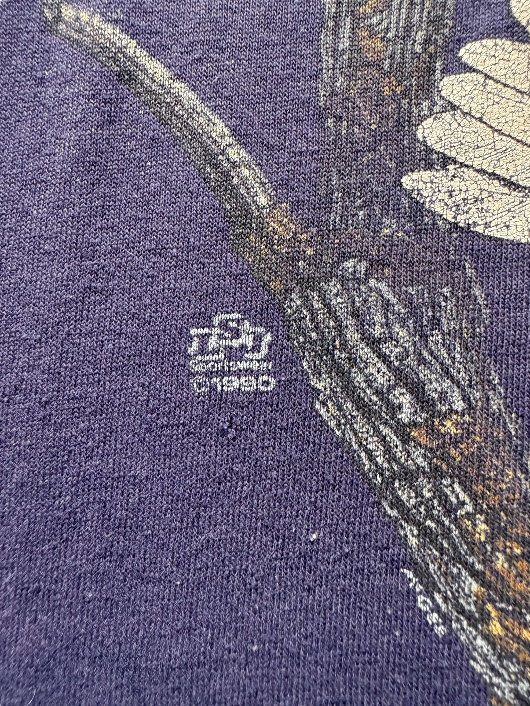 trademark date on Vintage 1990 Eagle Tee SZ L