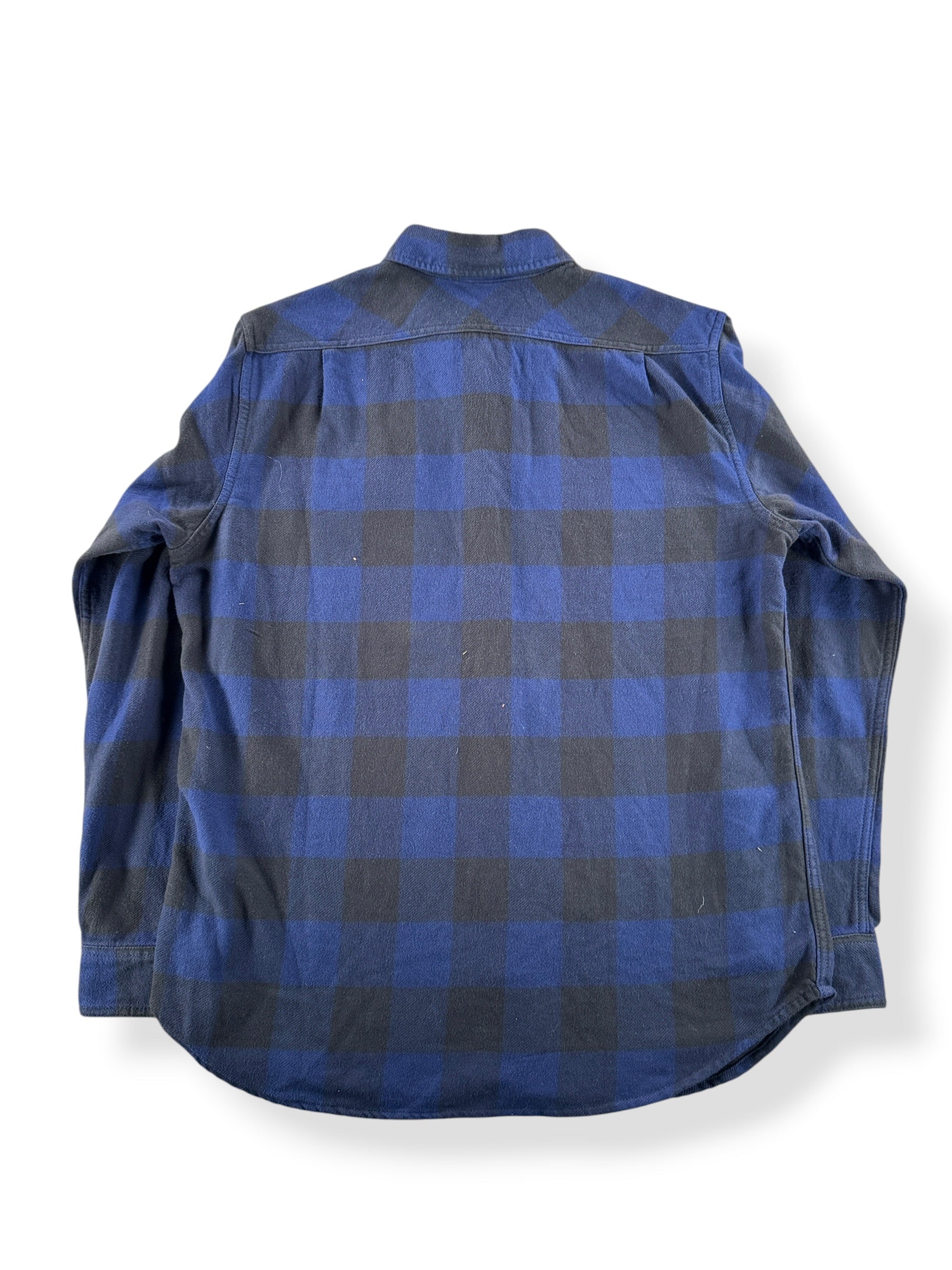 Back of Filson Vintage Flannel Work Shirt SZ L
