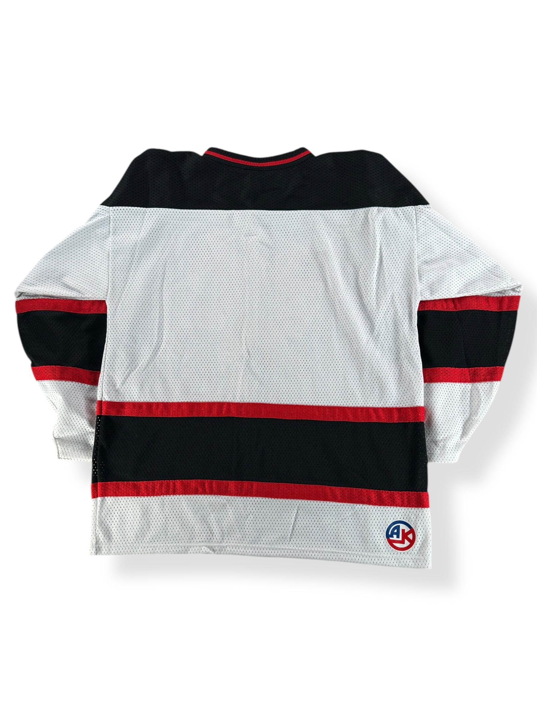 Back of Vintage 90s Era DOA Canadian Punk Hockey Jersey SZ L