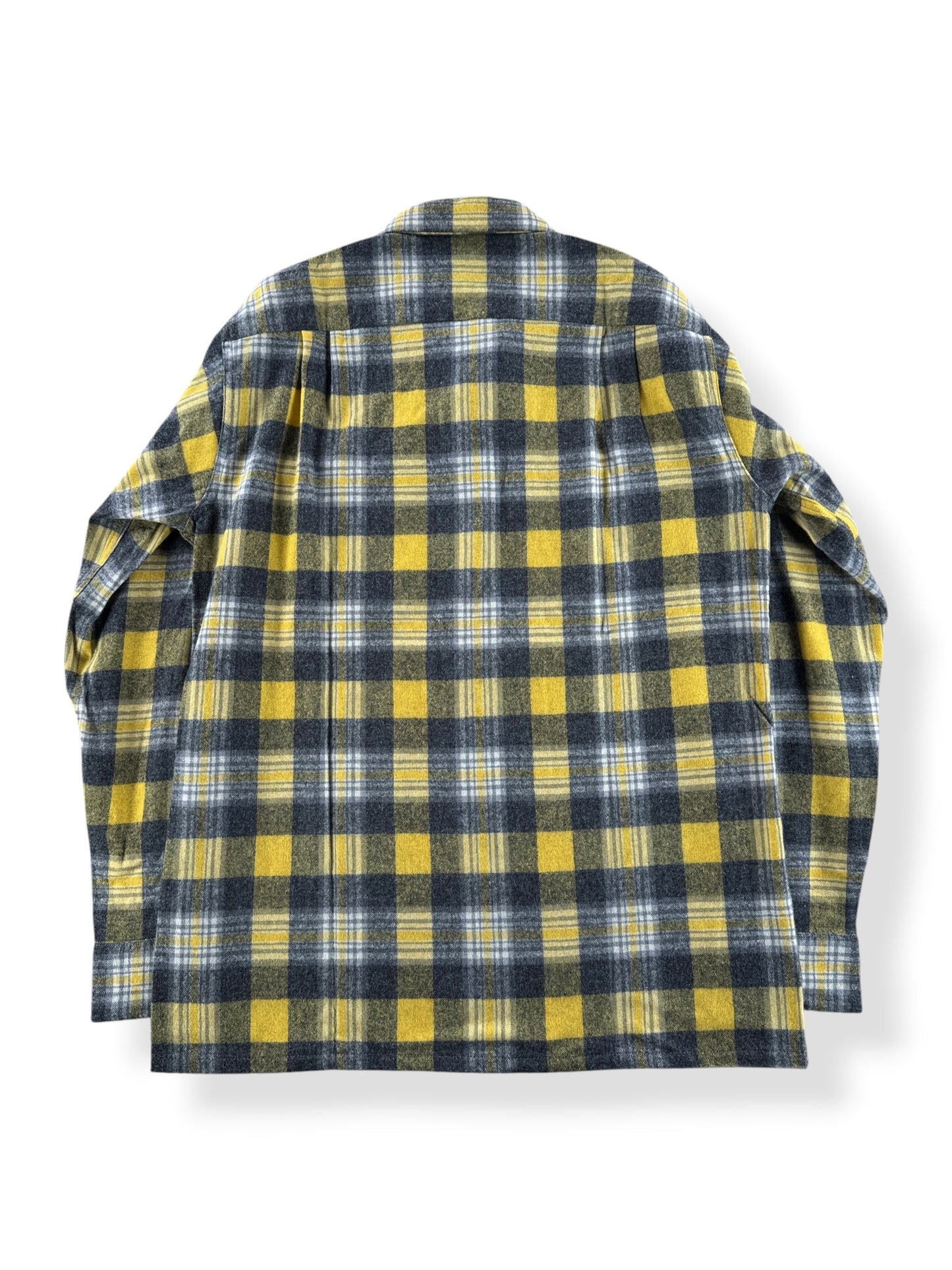 Back of Vintage NOS Field & Stream Wool Blend Flannel SZ M