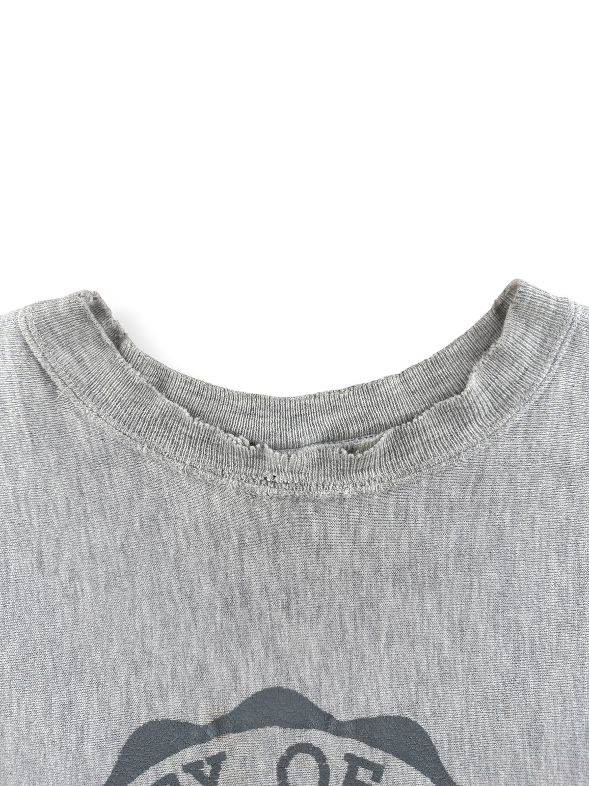 Collar on Vintage 90s Champion U of V Reverse Weave Crewneck SZ XL (Fits L)