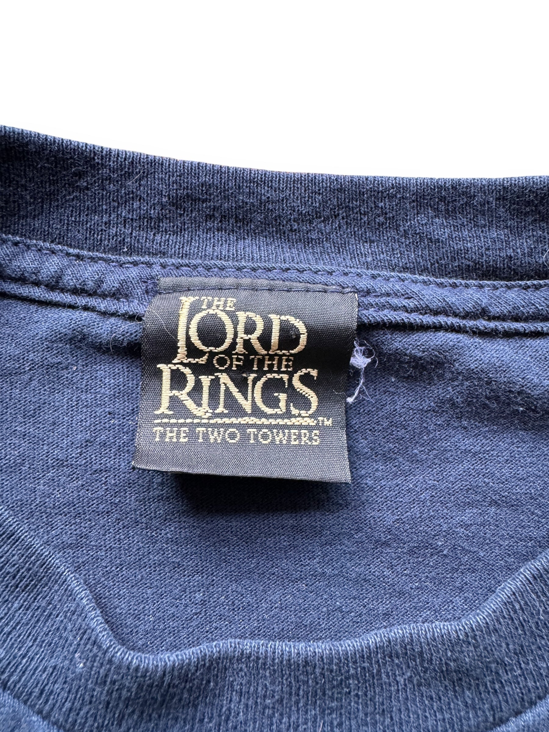 tag on Vintage Lord of the Rings The Two Towers Tee SZ XL