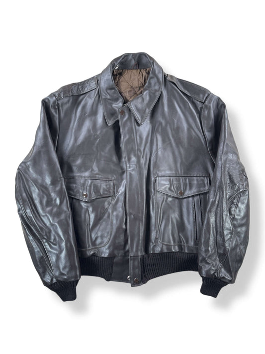Front of Vintage A-2 Bomber Jacket SZ XL