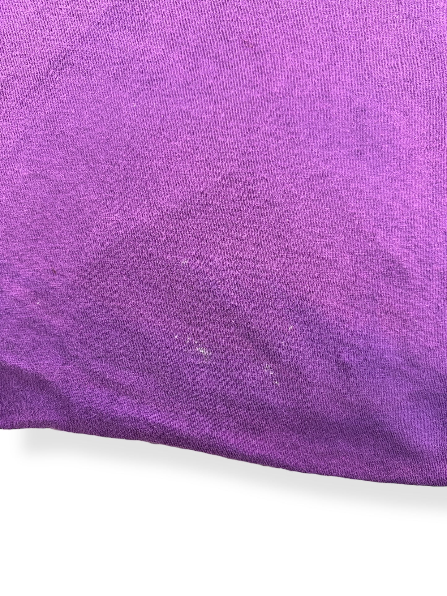 Stain on Vintage Huskies Double Face Tee SZ XL (Fits L)