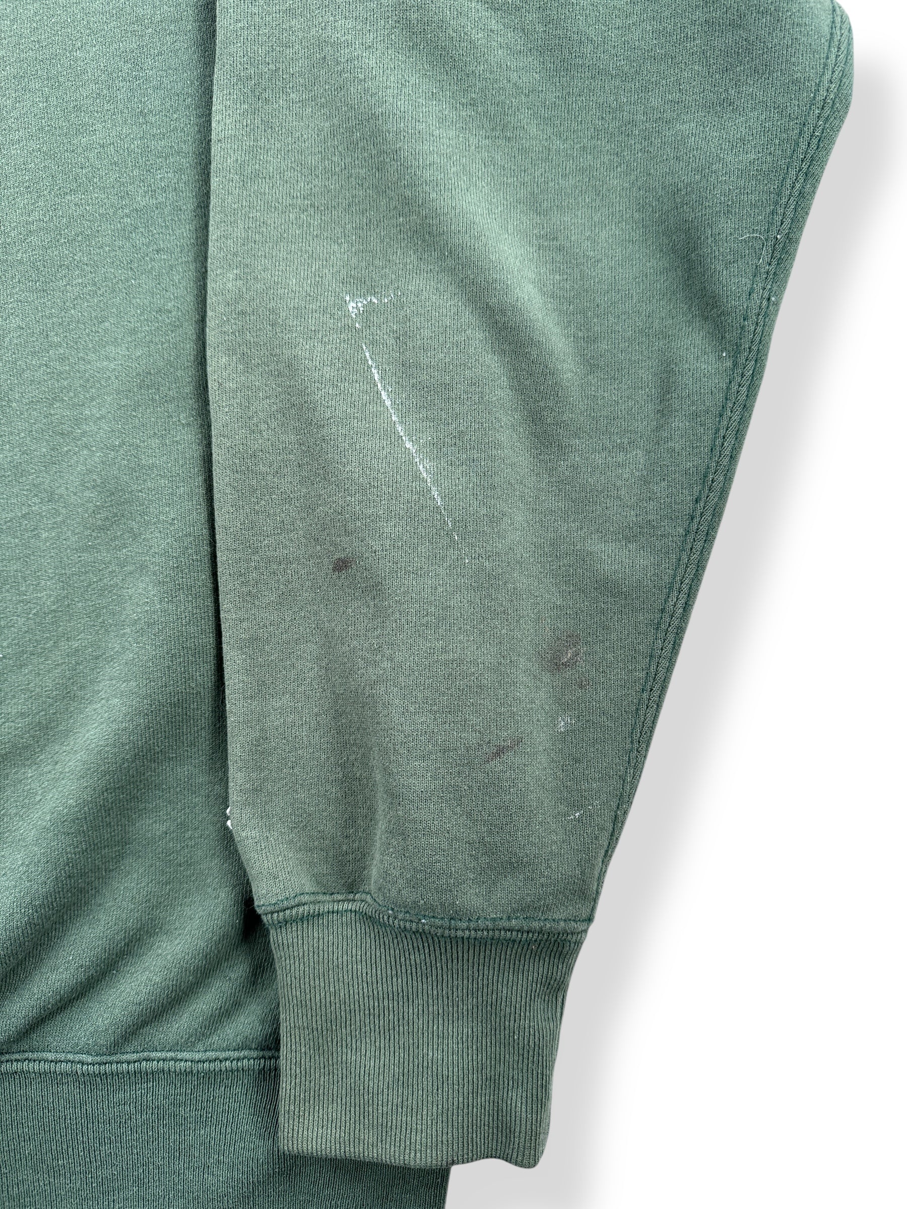 Stain on Vintage Made in USA Champion Paint Splattered Crewneck SZ L