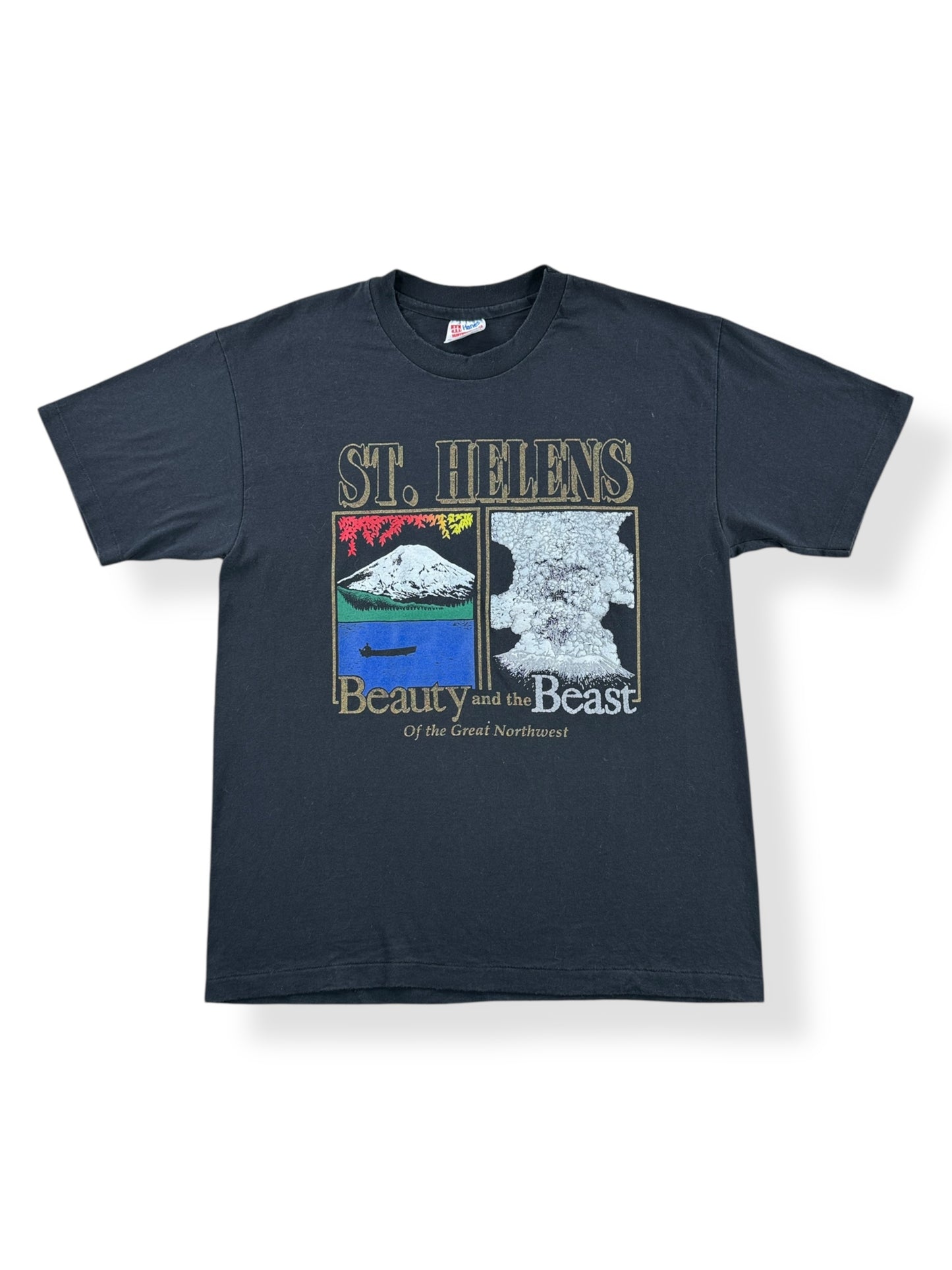 Front of Vintage 90s St. Helens Tee SZ L