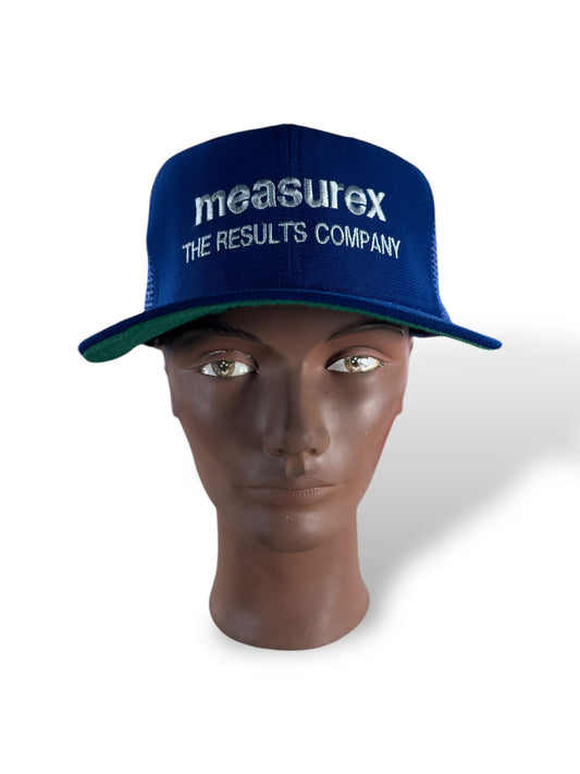 Front of Vintage Measurex Trucker Hat SZ M/L