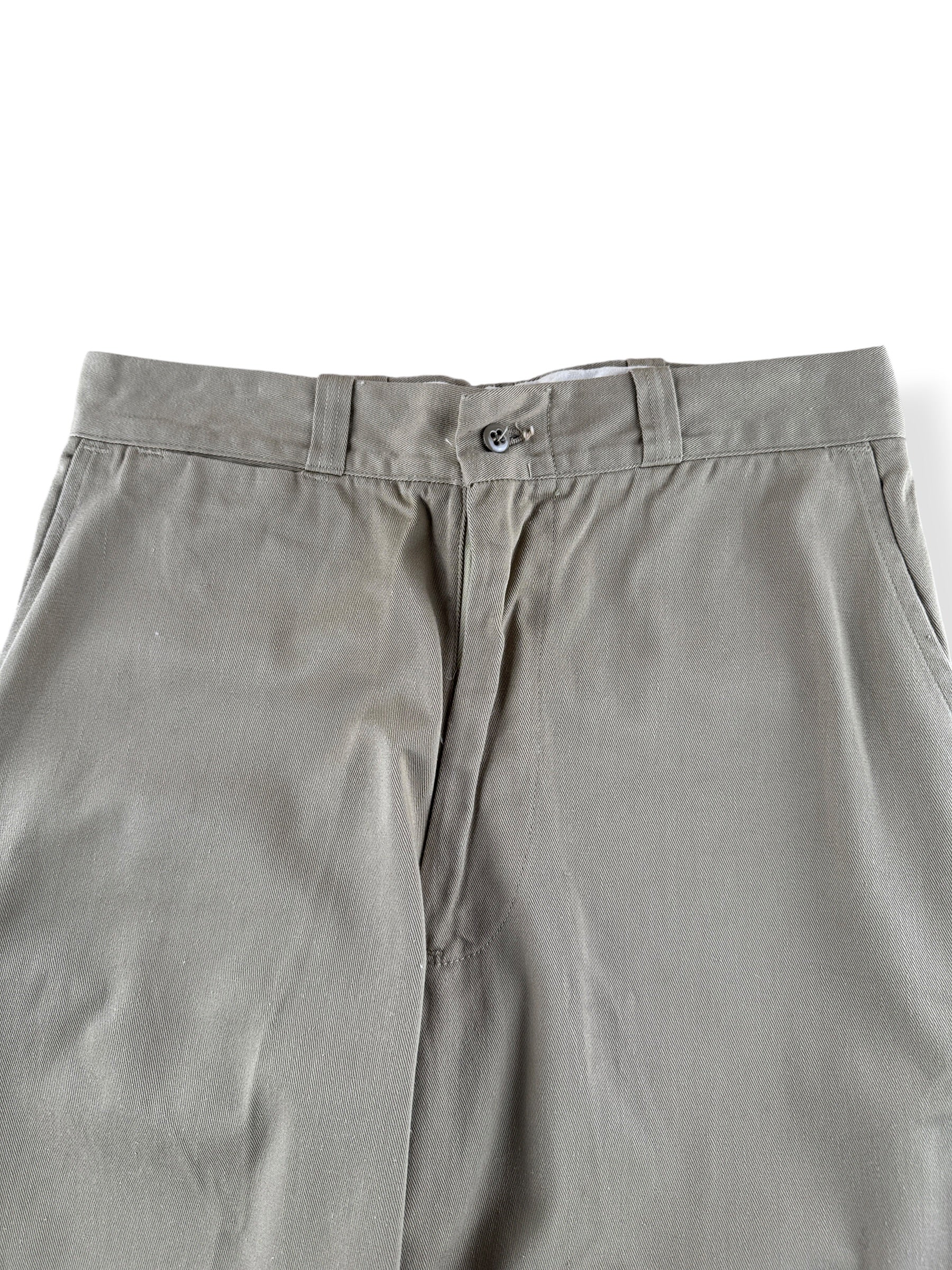 Label on Vintage 50s Big Mac Double Barrel Twill Cotton Work Pants W30