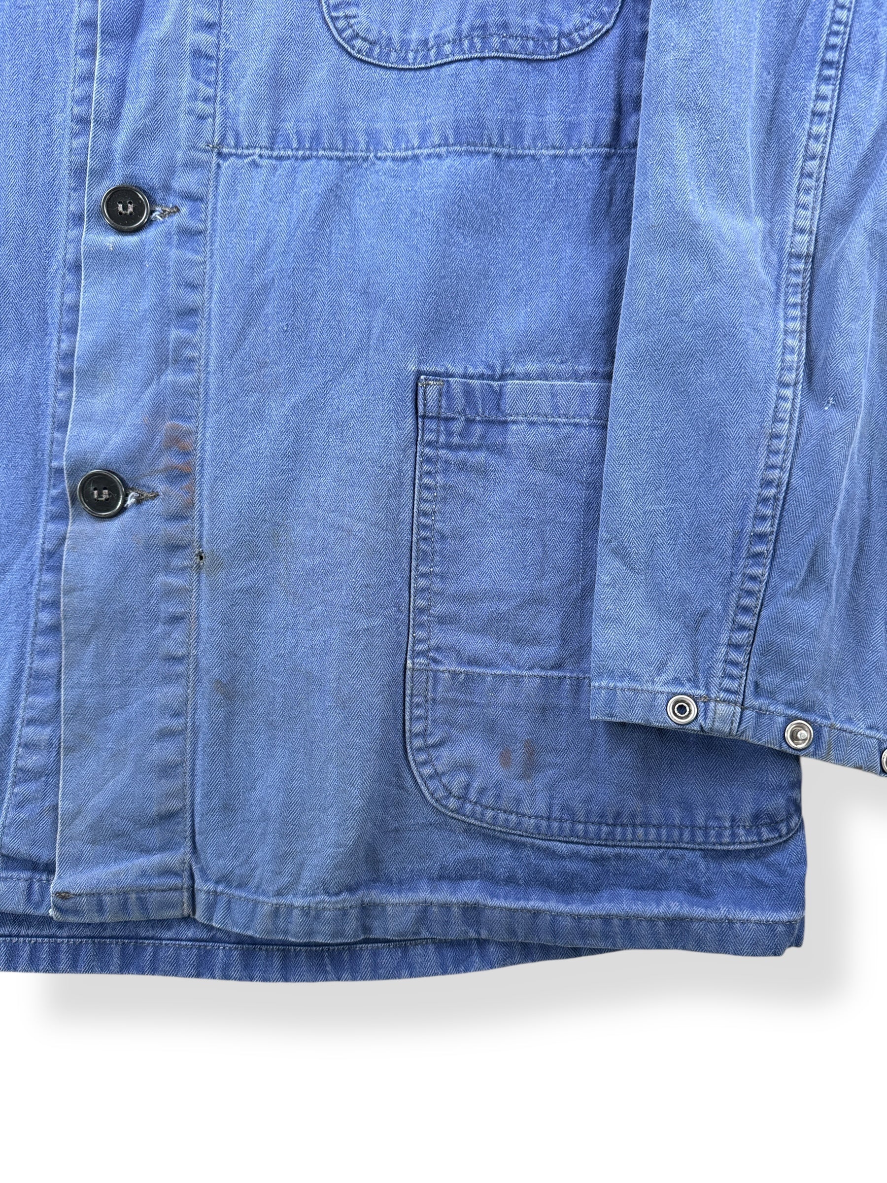 Missing of Vintage Sanfor HBT French Chore Coat SZ L
