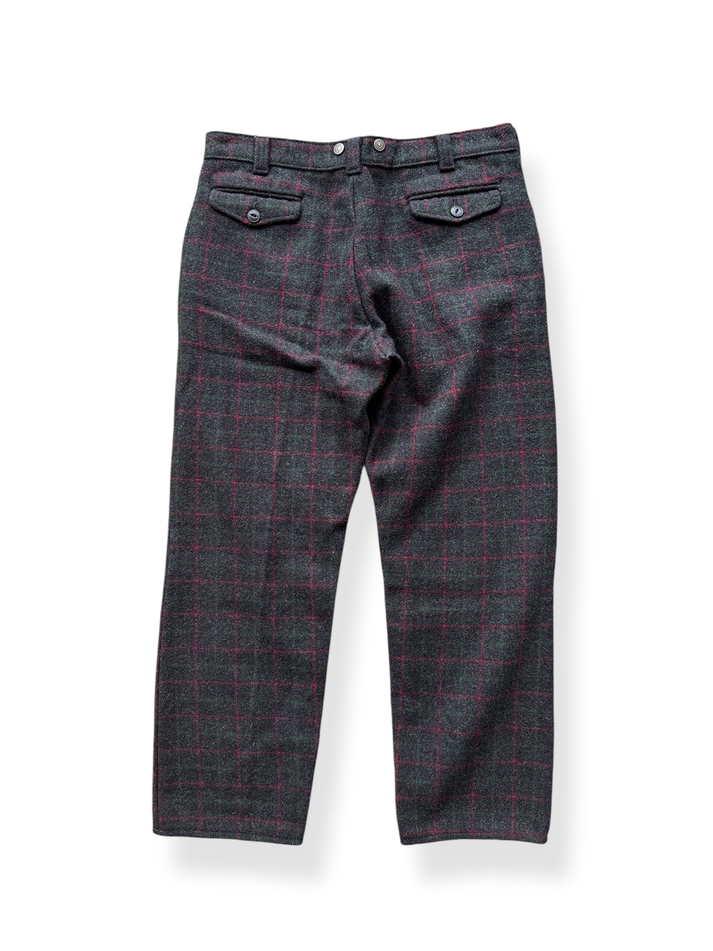 Back of Vintage Codet Wool Trousers SZ W37