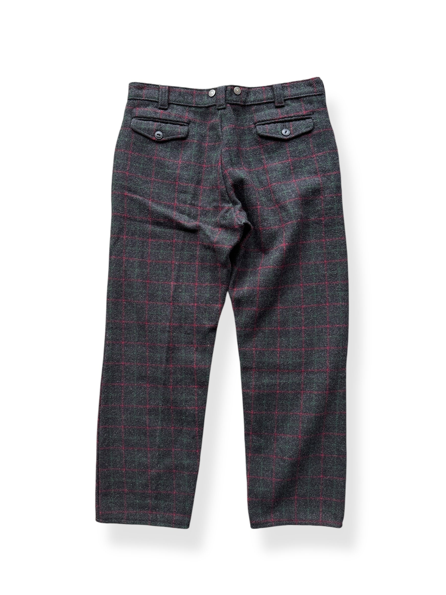 Back of Vintage Codet Wool Trousers SZ W37