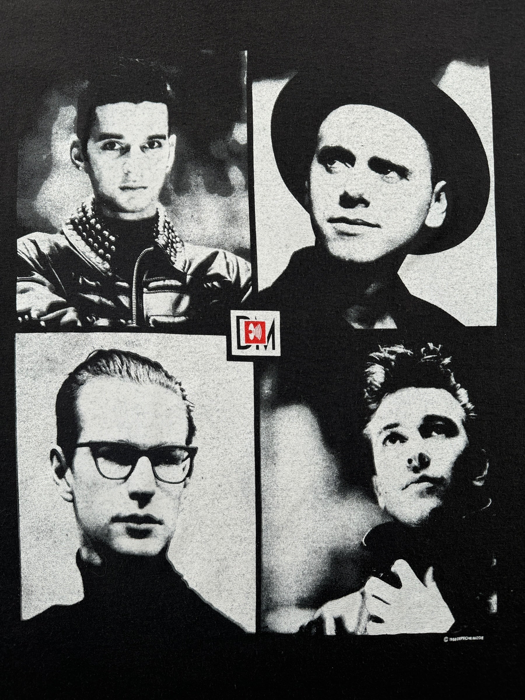 Graphic of Vintage 1988 Depeche Mode Tee SZ M