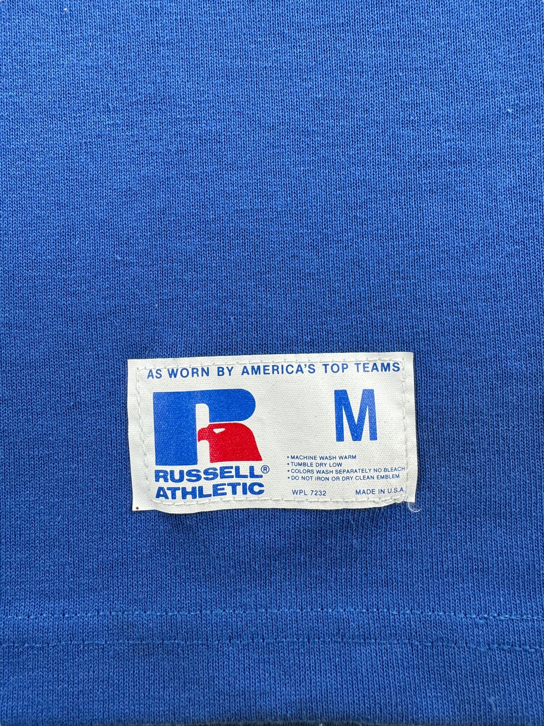 Front Label of Vintage Deadstock Russell Jersey SZ M