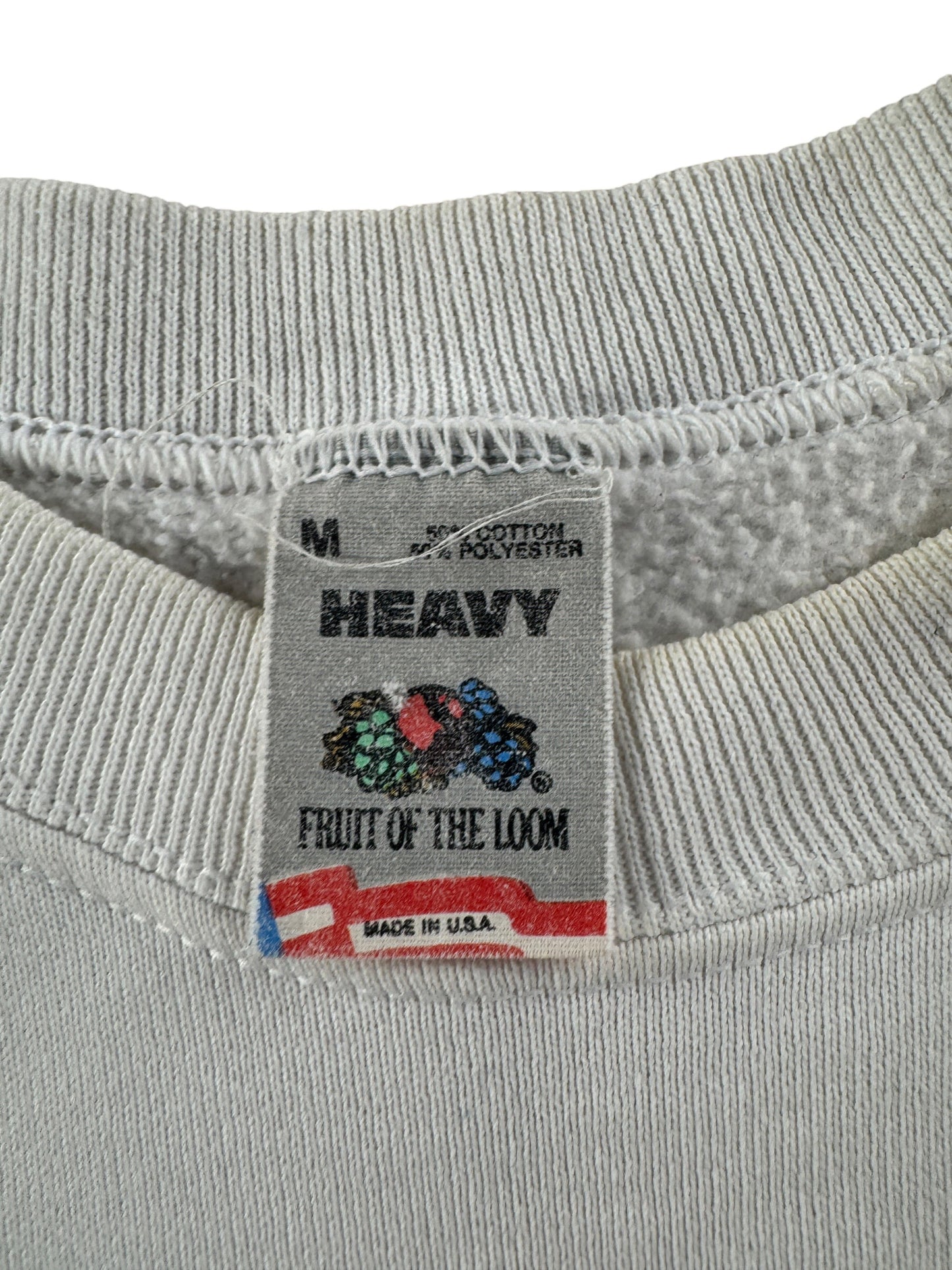 Tag on Vintage 1994 Spirit of Washington Little League Crewneck SZ M