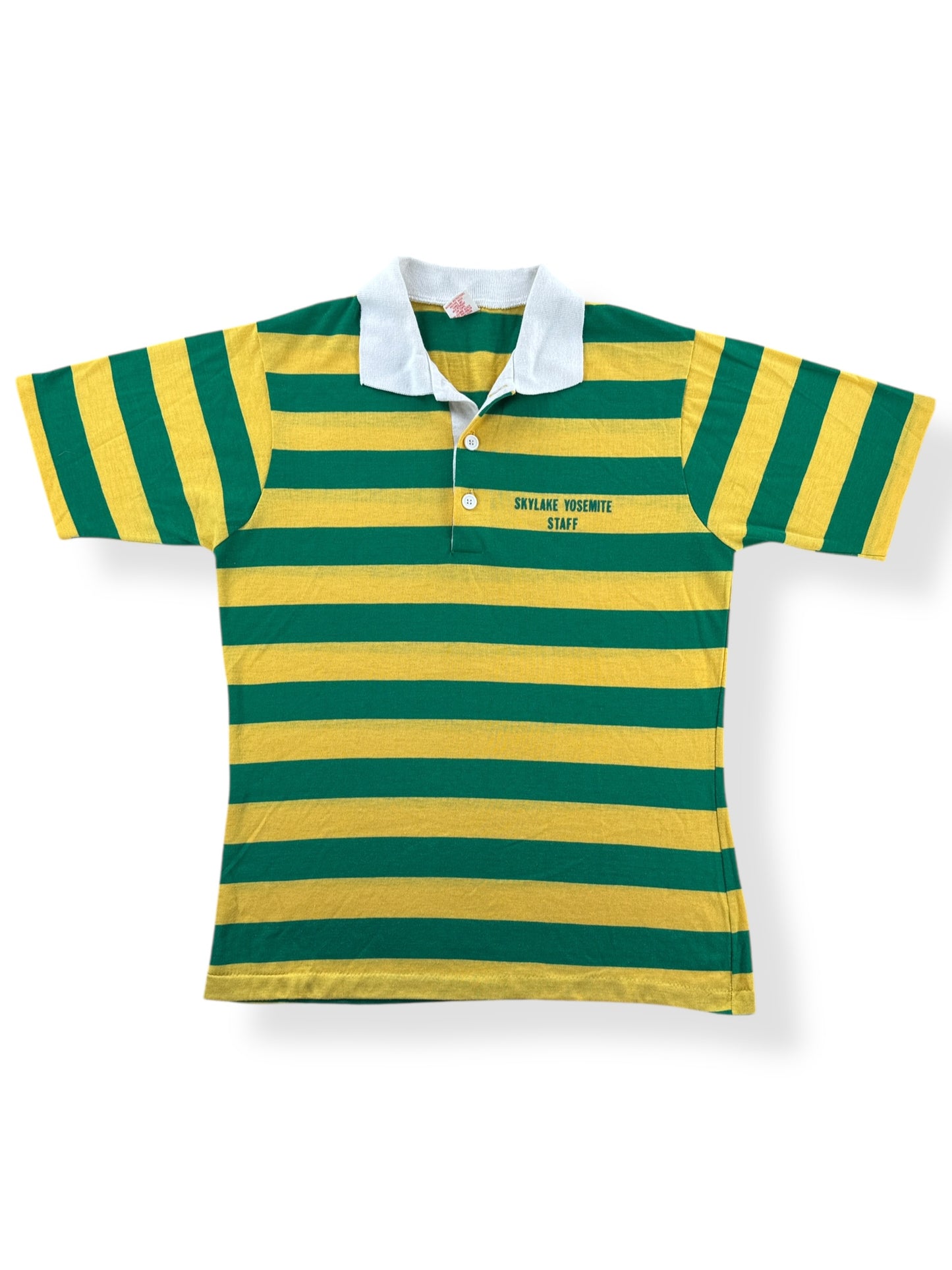 Front of Vintage Skylake Striped Polo SZ L (Fits M)