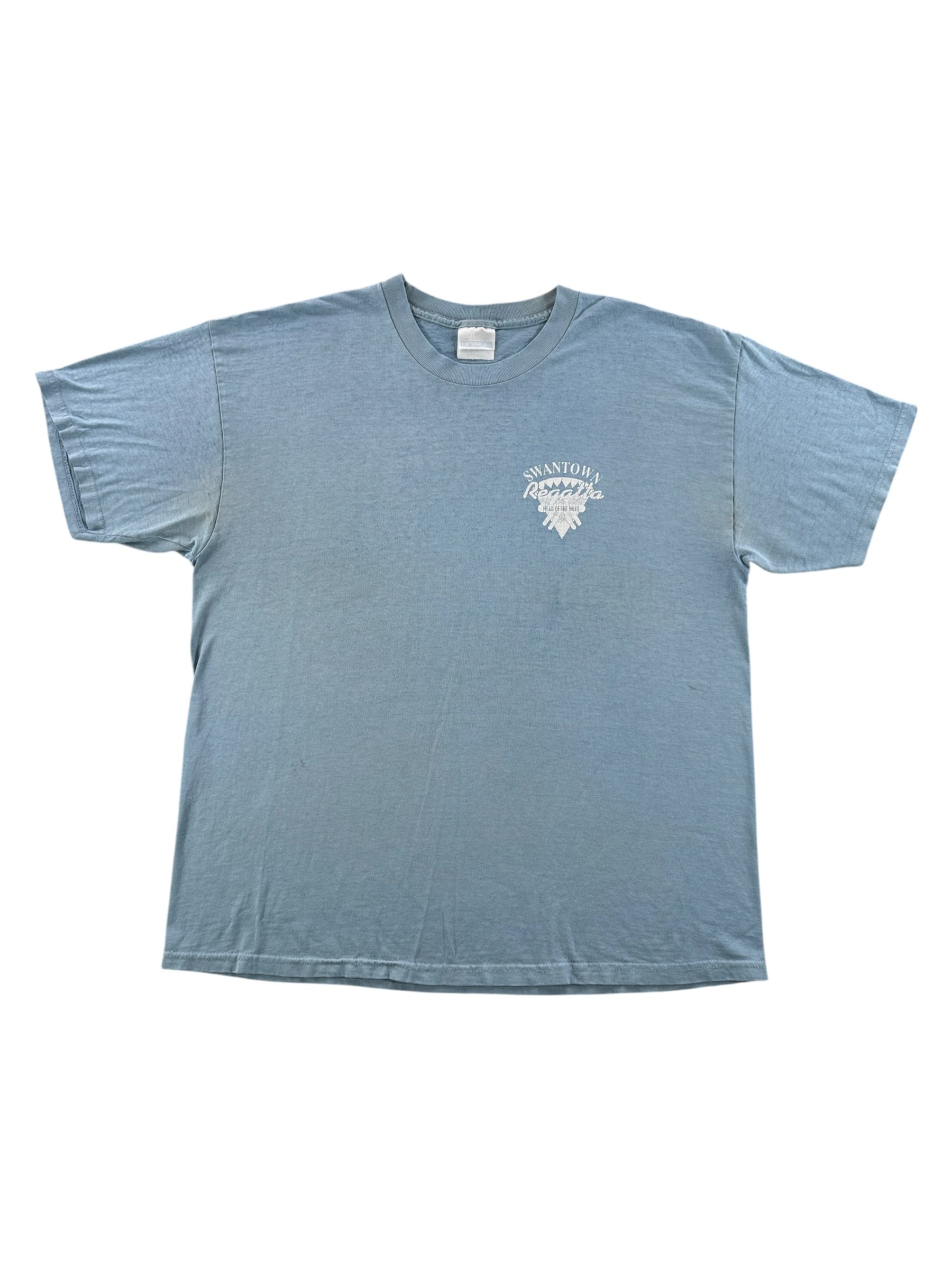 Front of Vintage Swantown Regatta Tee SZ L