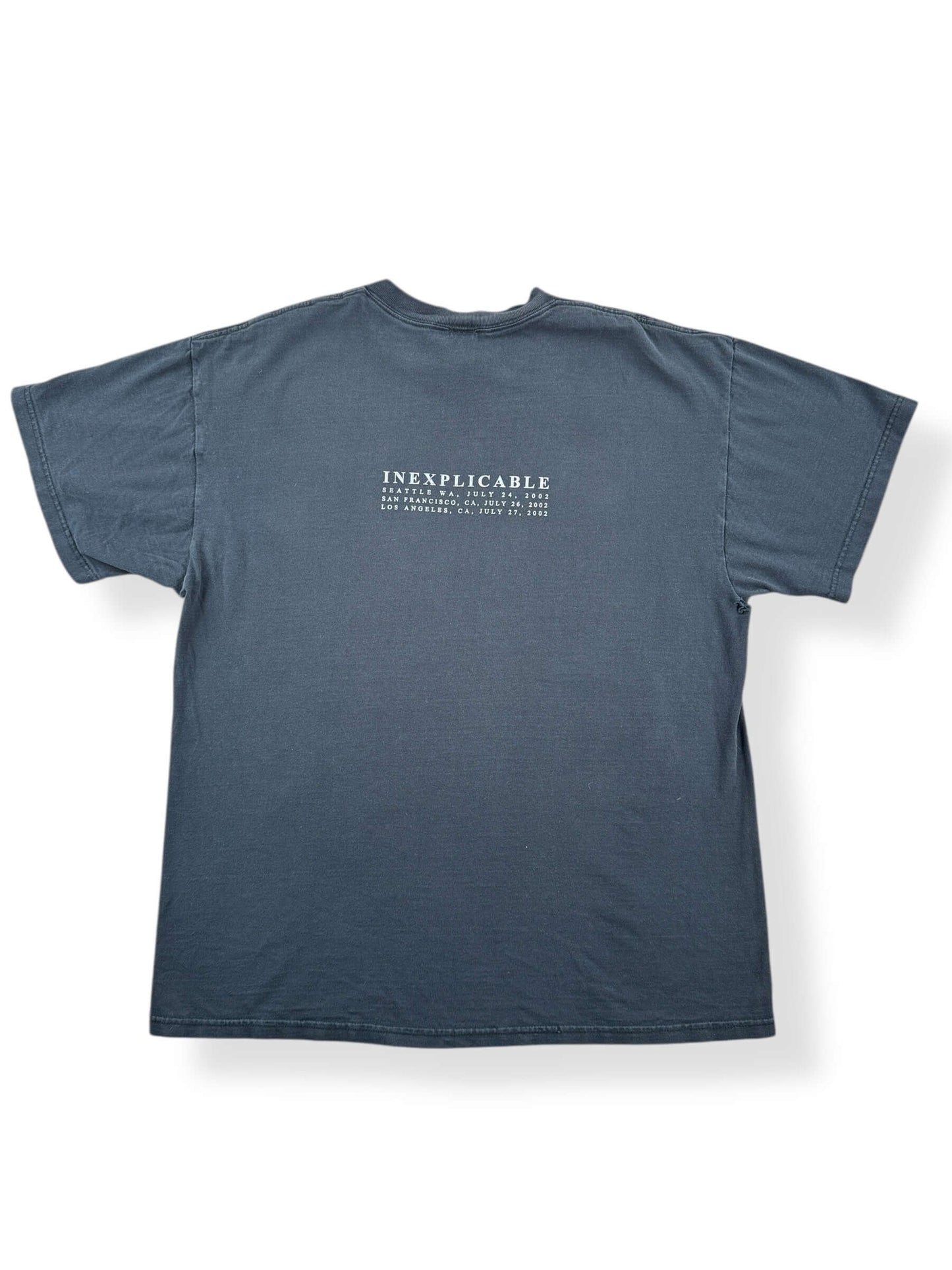 Back of Vintage 2002 Mission of Burma Tee SZ XL