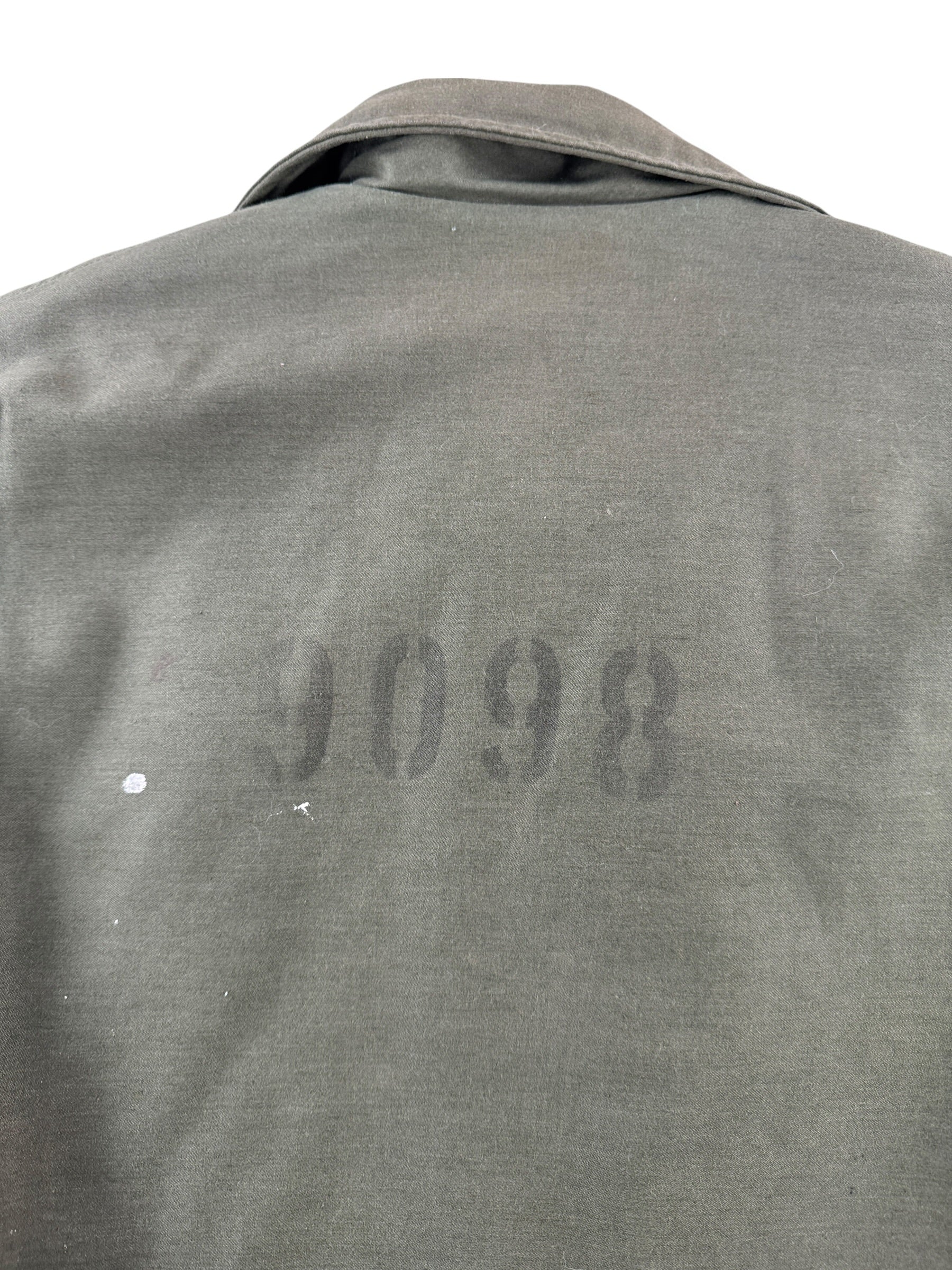 Stencil on Vintage USN A-2 Cold Weather Deck Jacket SZ M