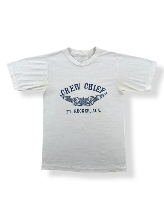 Front of Vintage Fort Rucker Alaska Crew Chief Tee SZ S