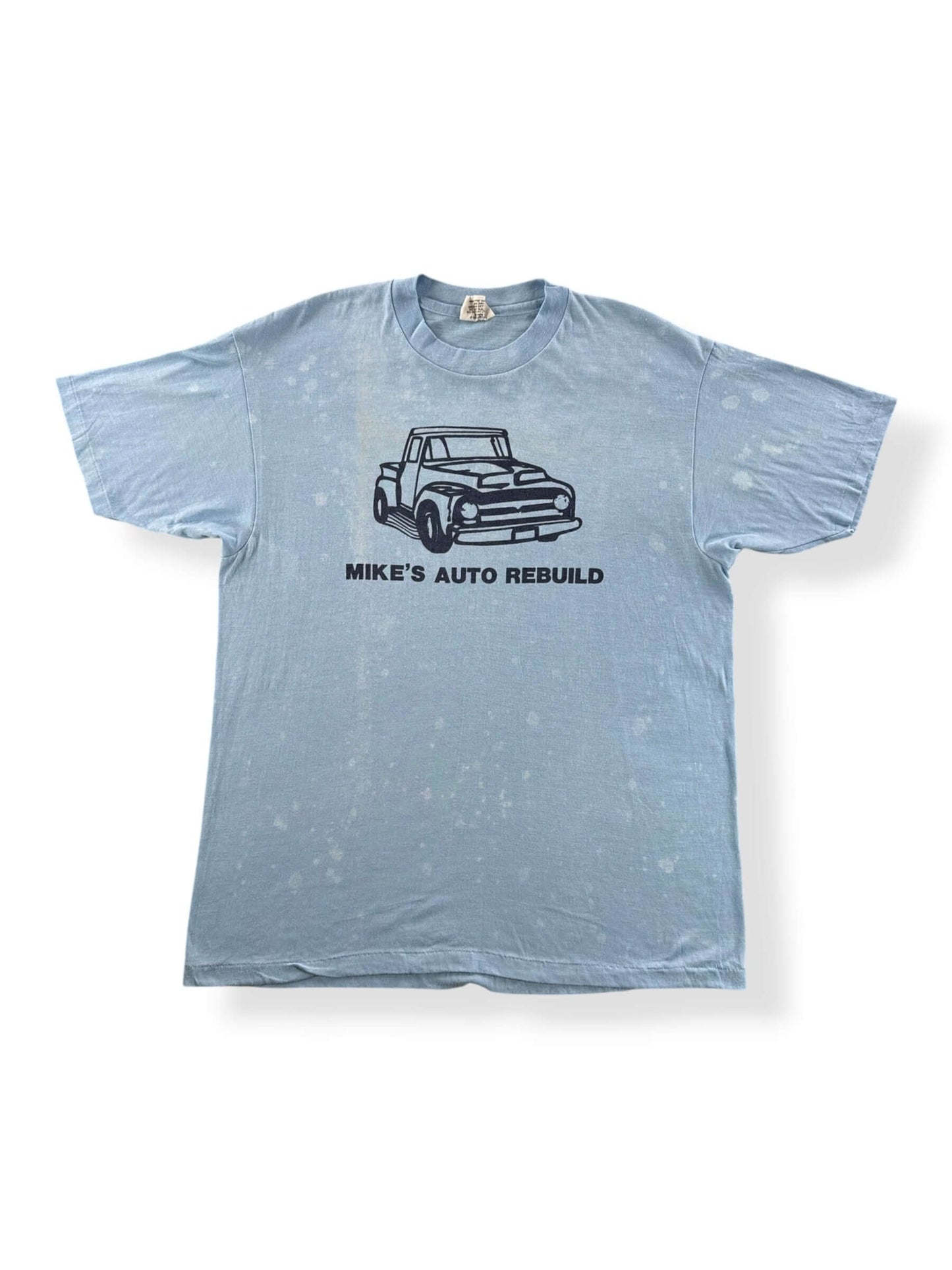 Front of Vintage Truck Shop Tee SZ XL (Fits L)