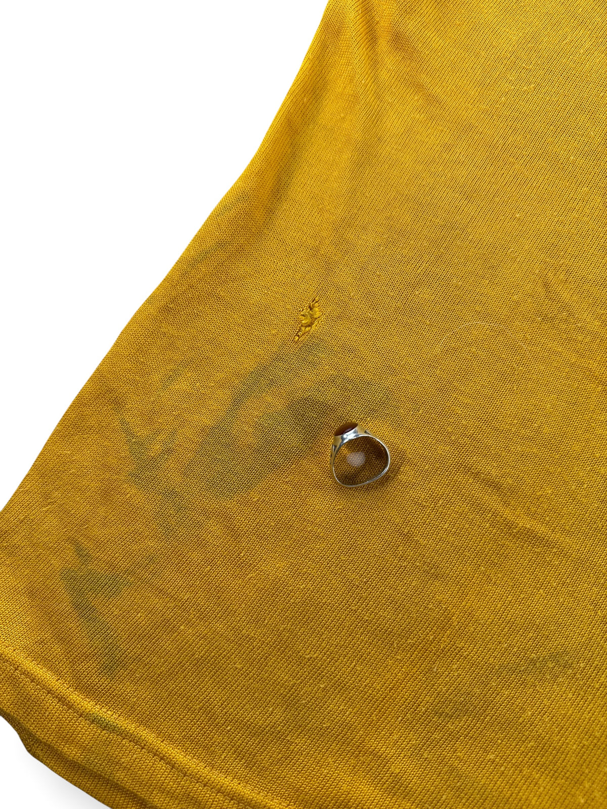 Staining on back of Vintage 1950s Wilson LCA Tank Top SZ 42 (Fits M)