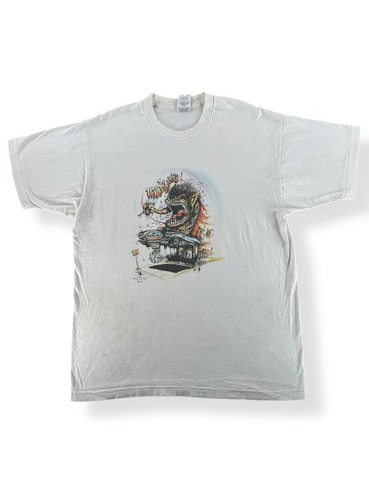 Front of Vintage Stanley Mouse Unchained Racing Tee SZ XL