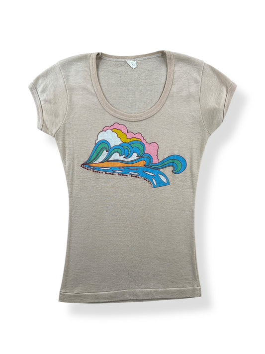 Front of Vintage Ladies Hawaii Tee SZ L