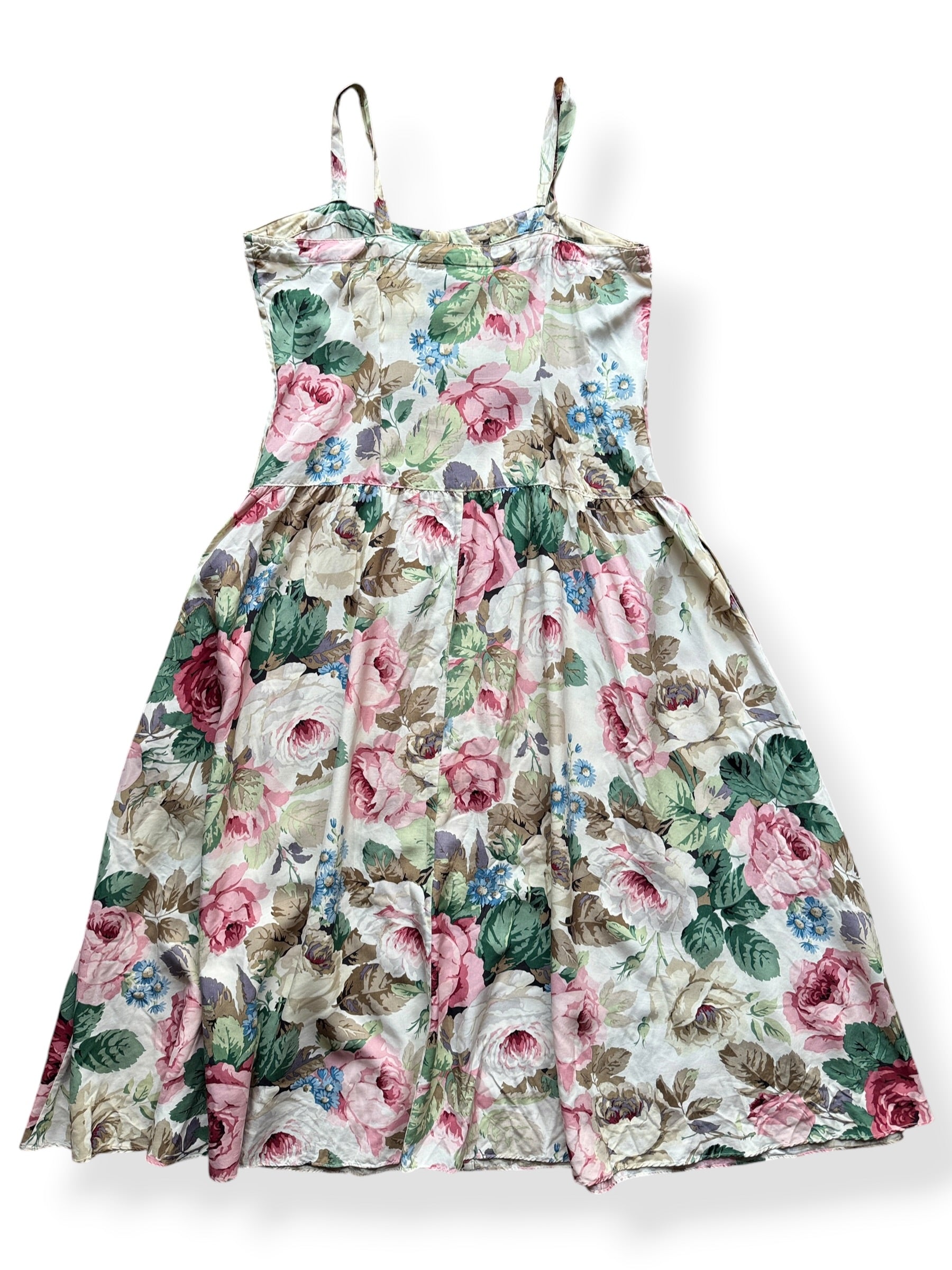 Vintage 90s Rayon Floral Dress M-L – The Barn Owl Vintage Goods
