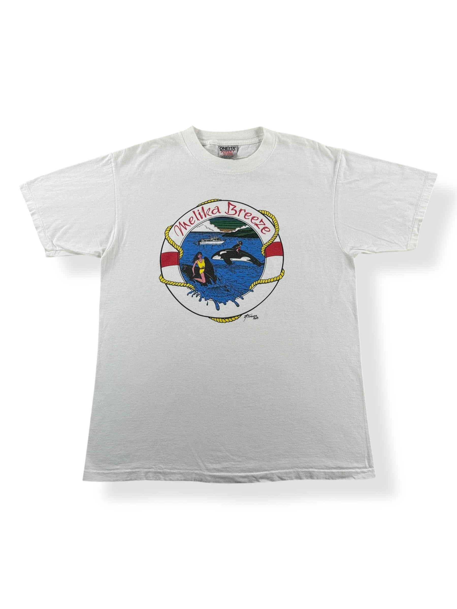 Front of Vintage Melika Breeze Tee SZ L