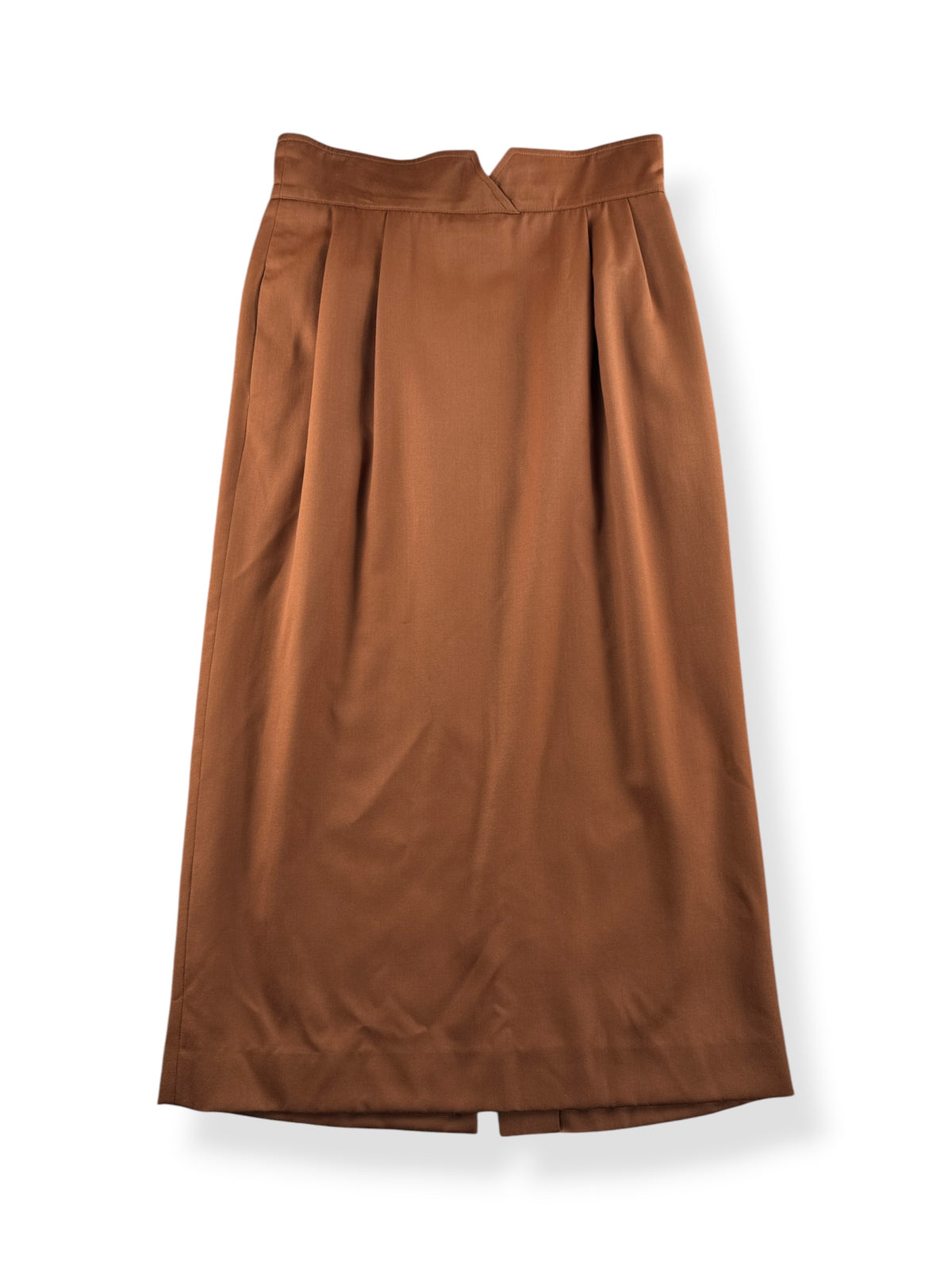 Front of Vintage 1990s Perry Ellis Wool Skirt W30