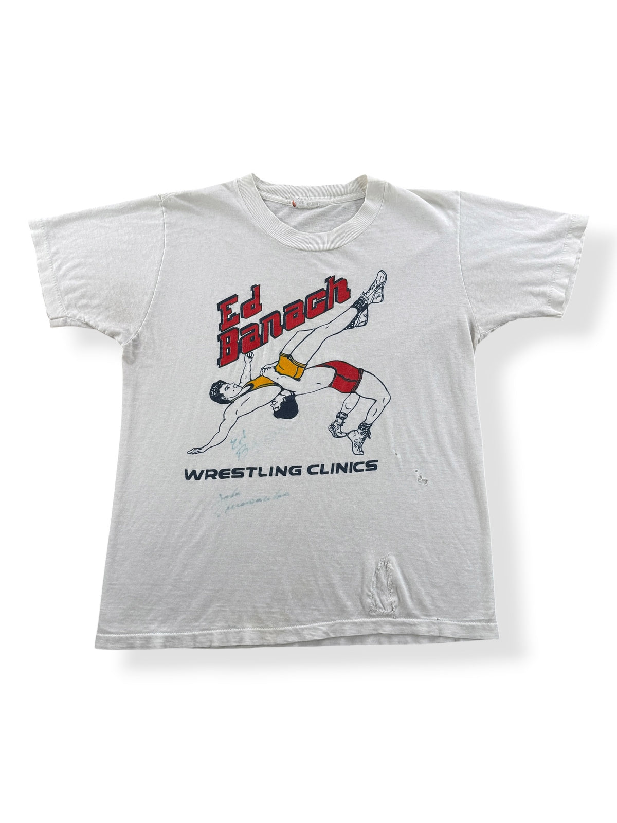 Front of Vintage Wrestling Tee SZ M