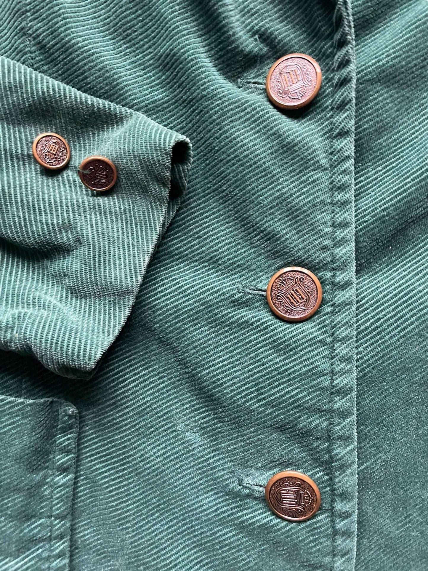 Vintage 1970s Green Corduroy Blazer | Vintage Ladies Clothing | Barn Owl True Vintage